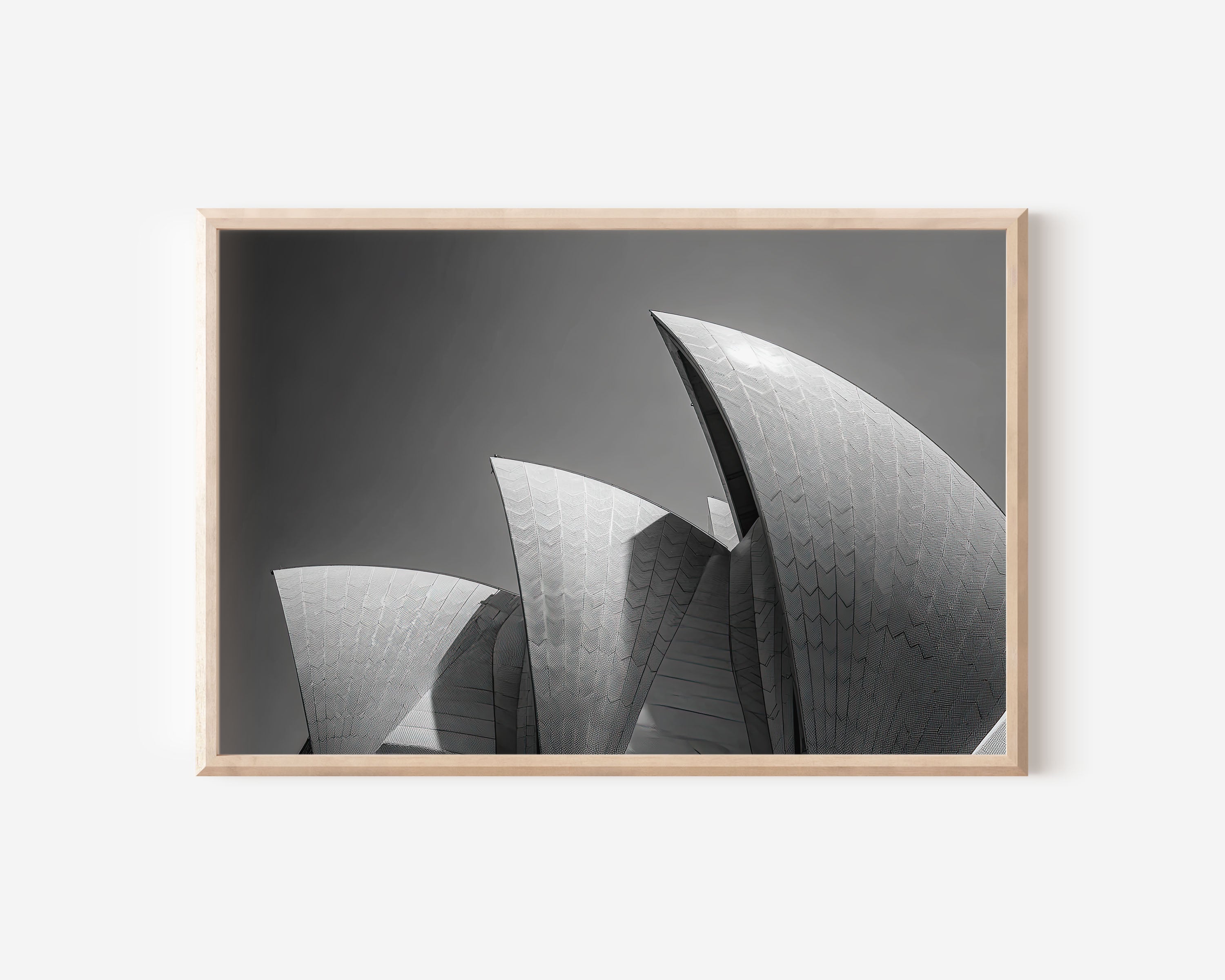 Sydney Opera House Black & White Fine Art Print