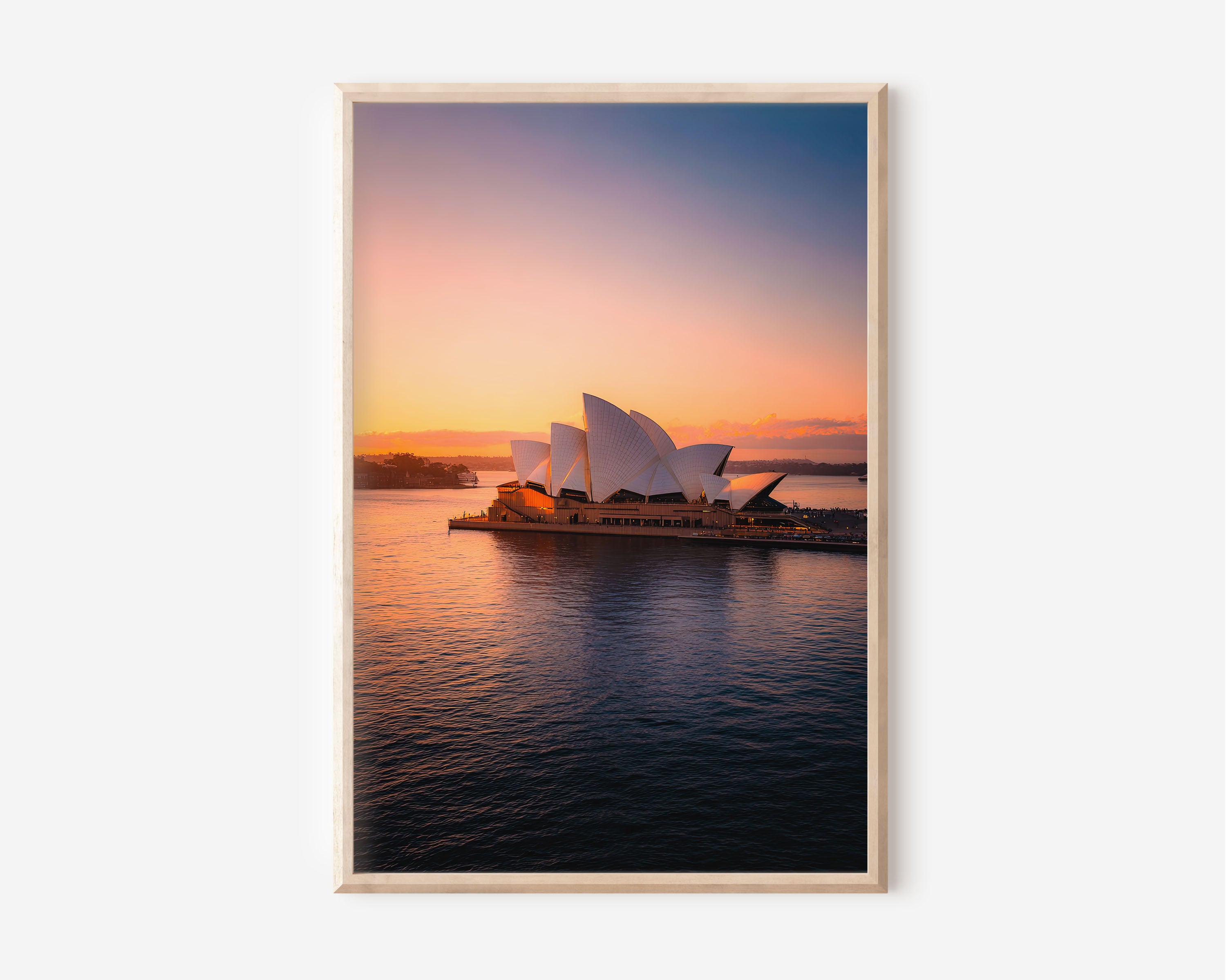 Sydney Opera House Wall Art Print | Sydney Harbour Sunrise Photography