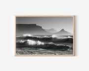 Table Mountain Cape Town Black & White Wall Art