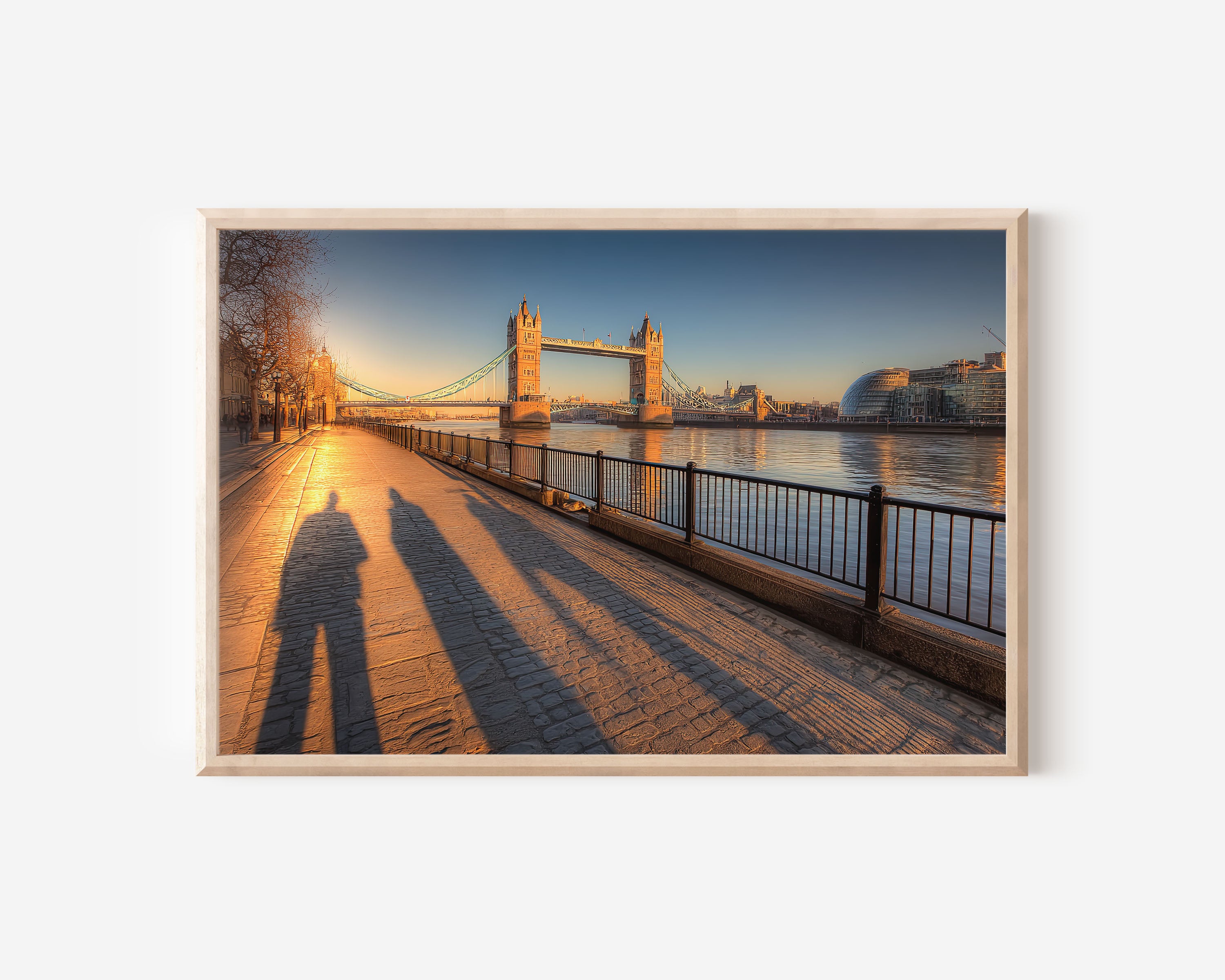 Tower Bridge London Sunrise Print – Thames Wall Art