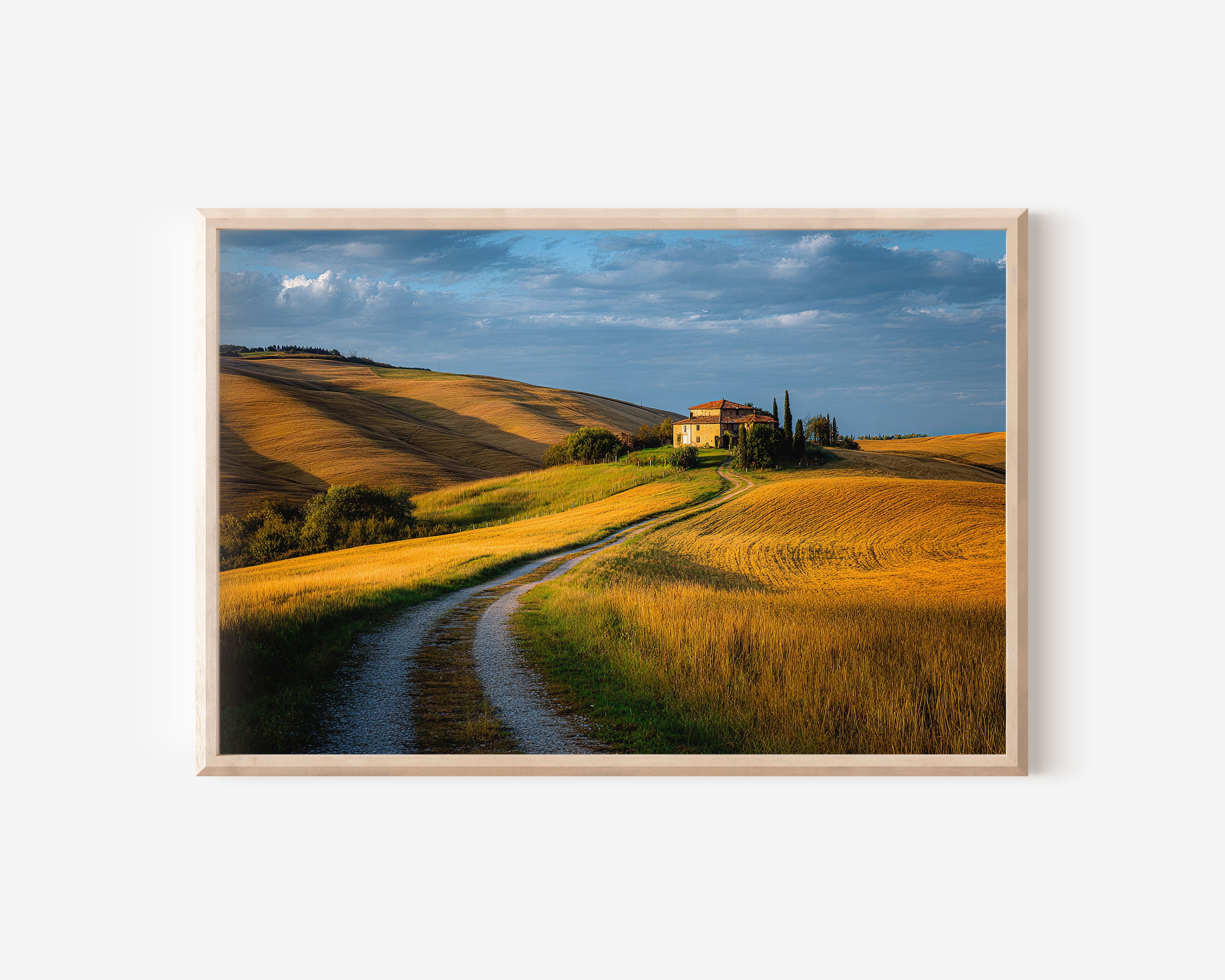 Val d’Orcia Tuscany Print – Italian Countryside Wall Art