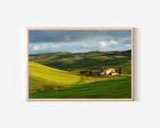 Tuscany Rolling Hills Print – Italian Farmhouse Wall Art