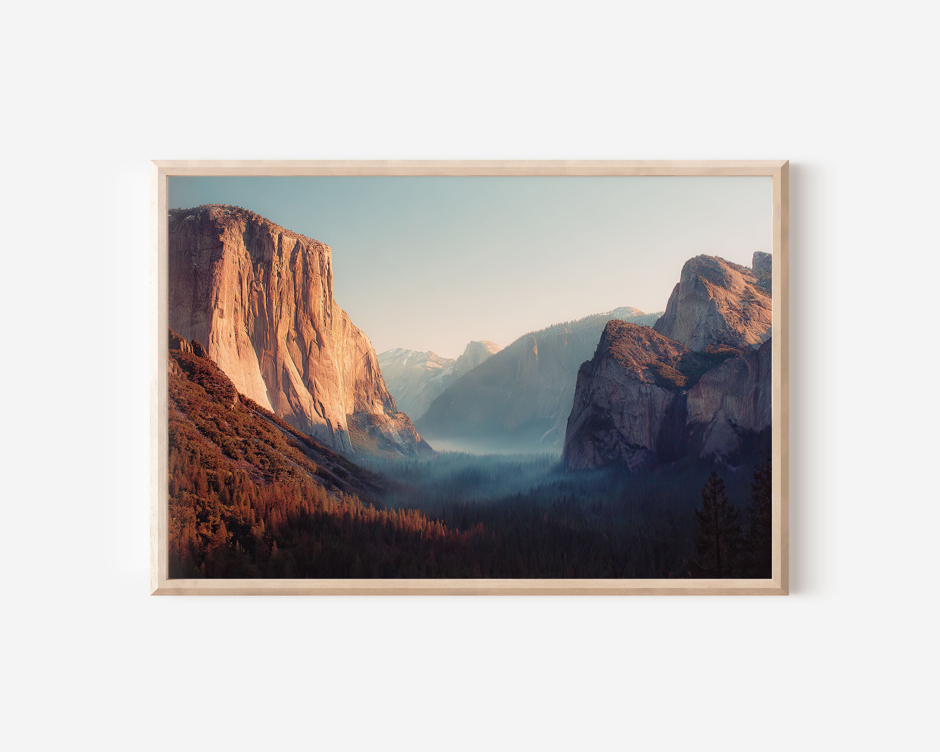 Valley of Giants – Yosemite National Park Wall Art Print
