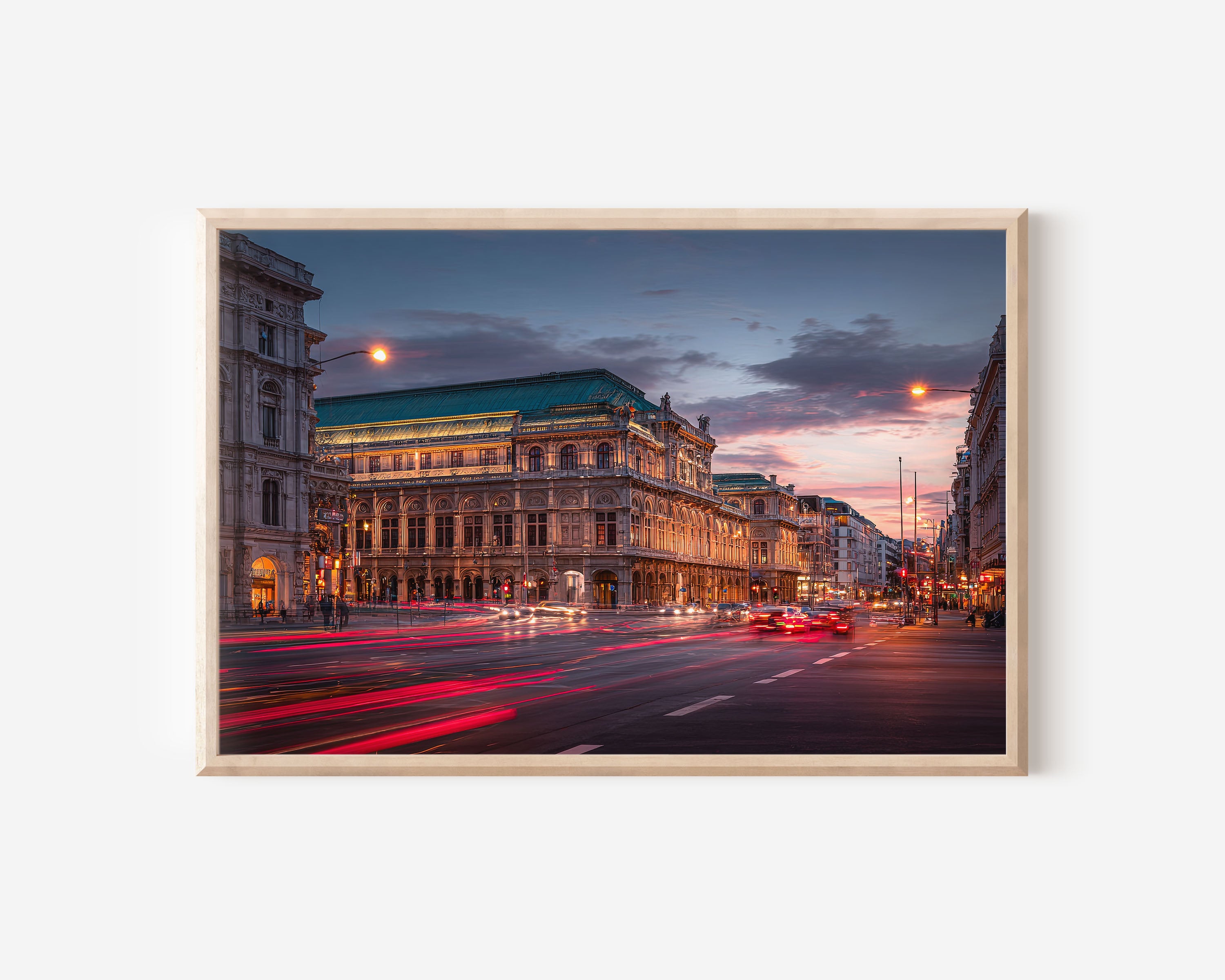 Vienna State Opera Wall Art Print – Austria Historic City