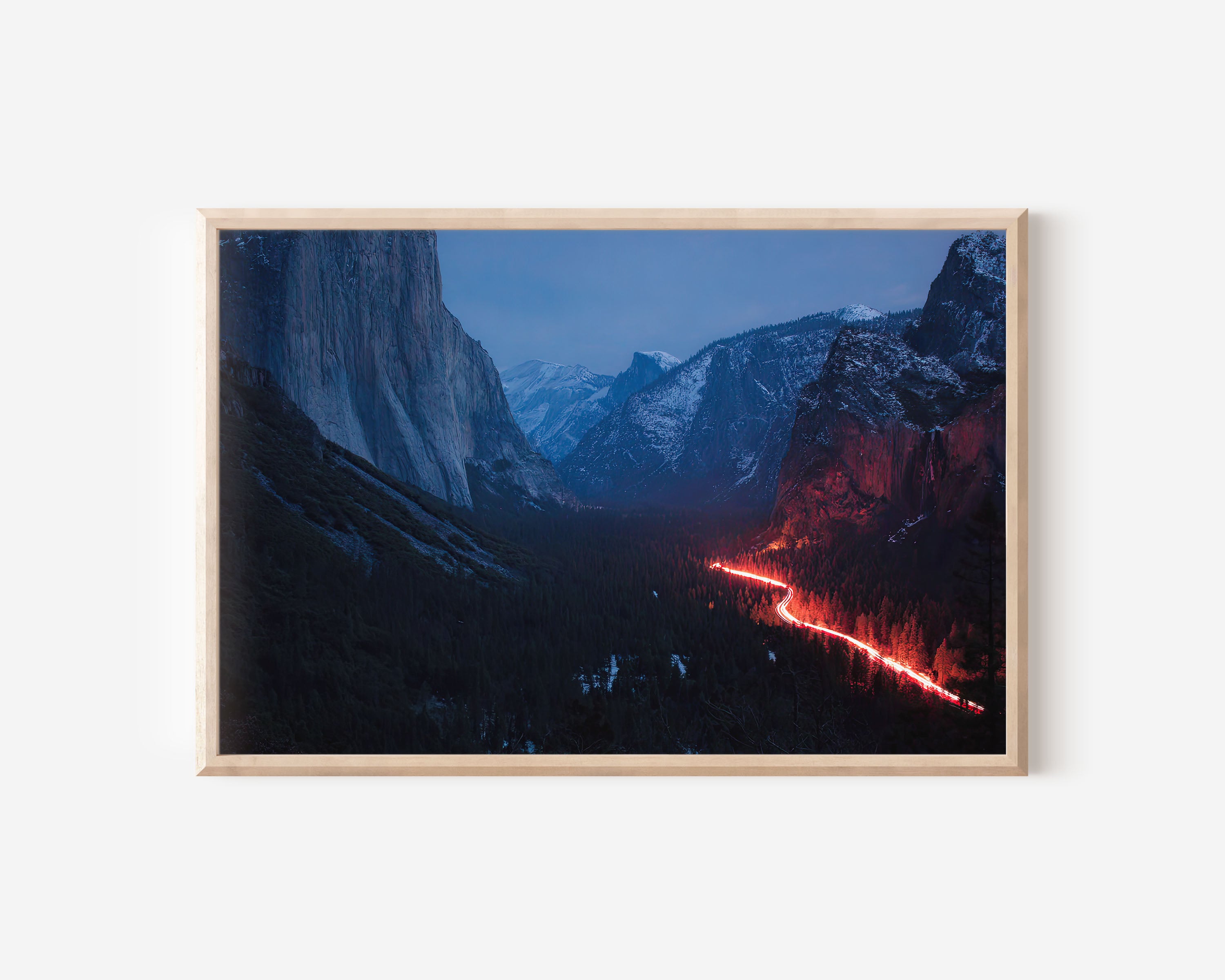Yosemite Tunnel View Wall Art Print – Yosemite Valley