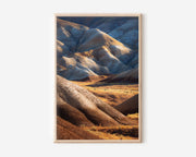 Painted Hills Oregon Print | Badlands Desert Landscape Wall Art | John Day Fossil Beds Photography