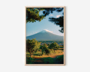 Mount Fuji Wall Art Print | Japan Countryside Landscape Photography | Fuji-san Travel Poster | Japanese Nature Home Decor