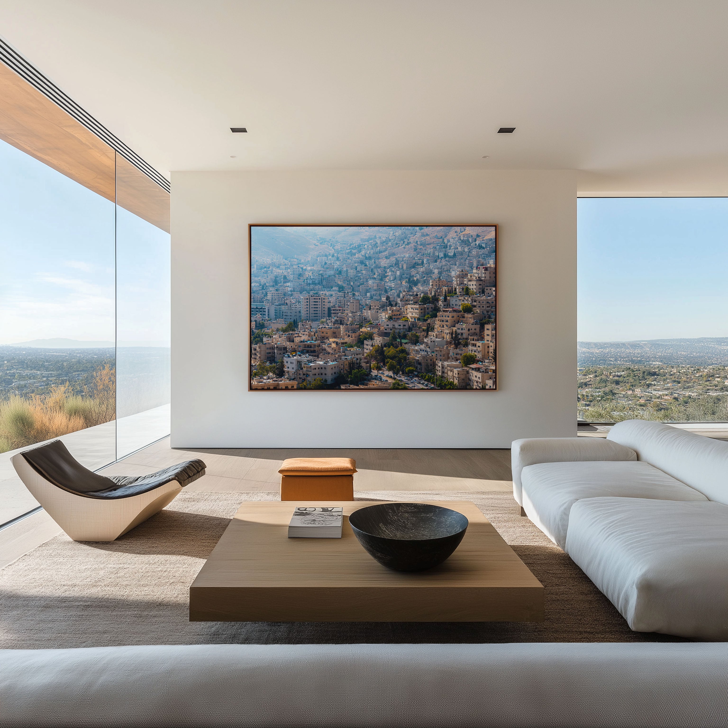 Amman Jordan Wall Art Print – Middle East Hillside City