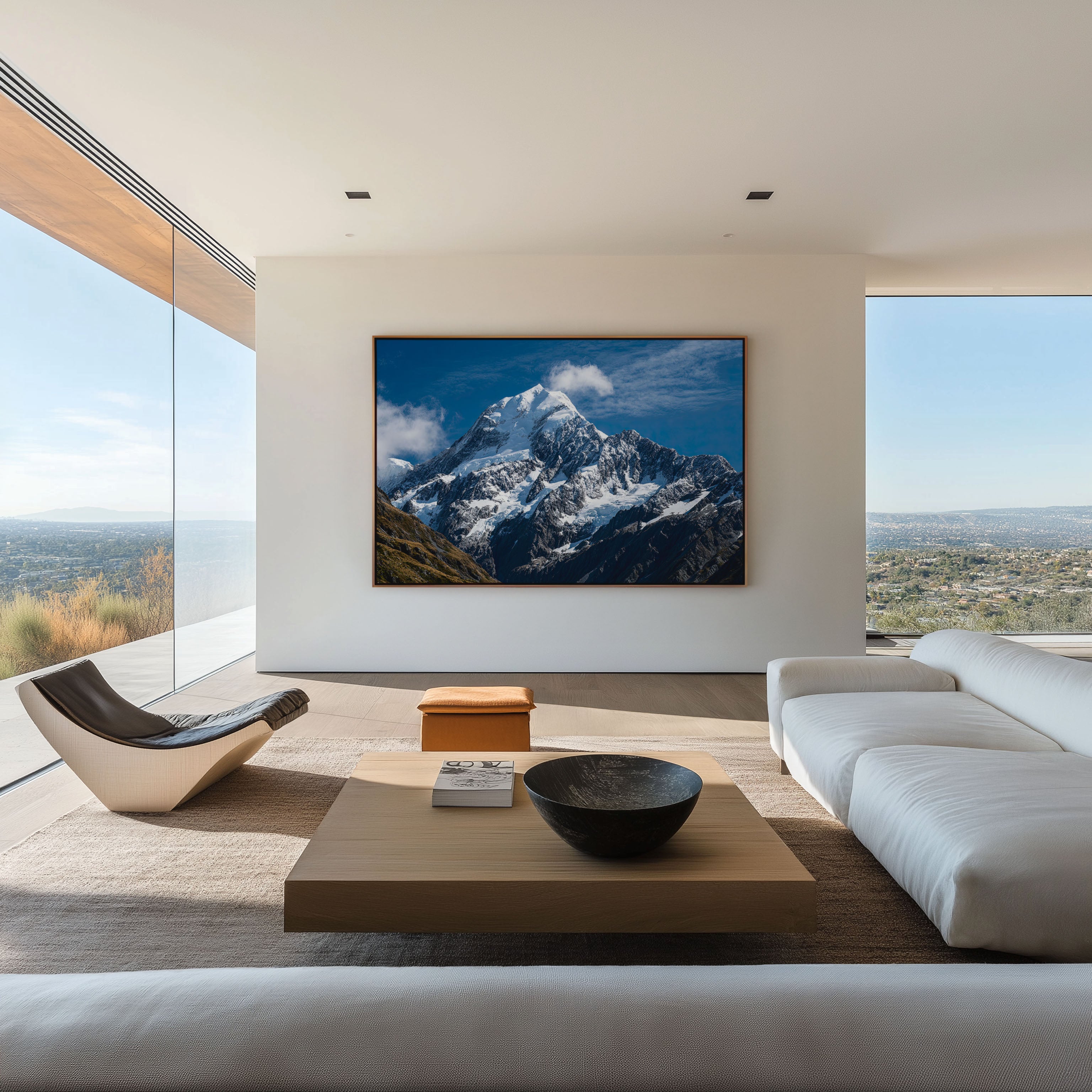 Aoraki Mount Cook Wall Art Print | New Zealand Southern Alps