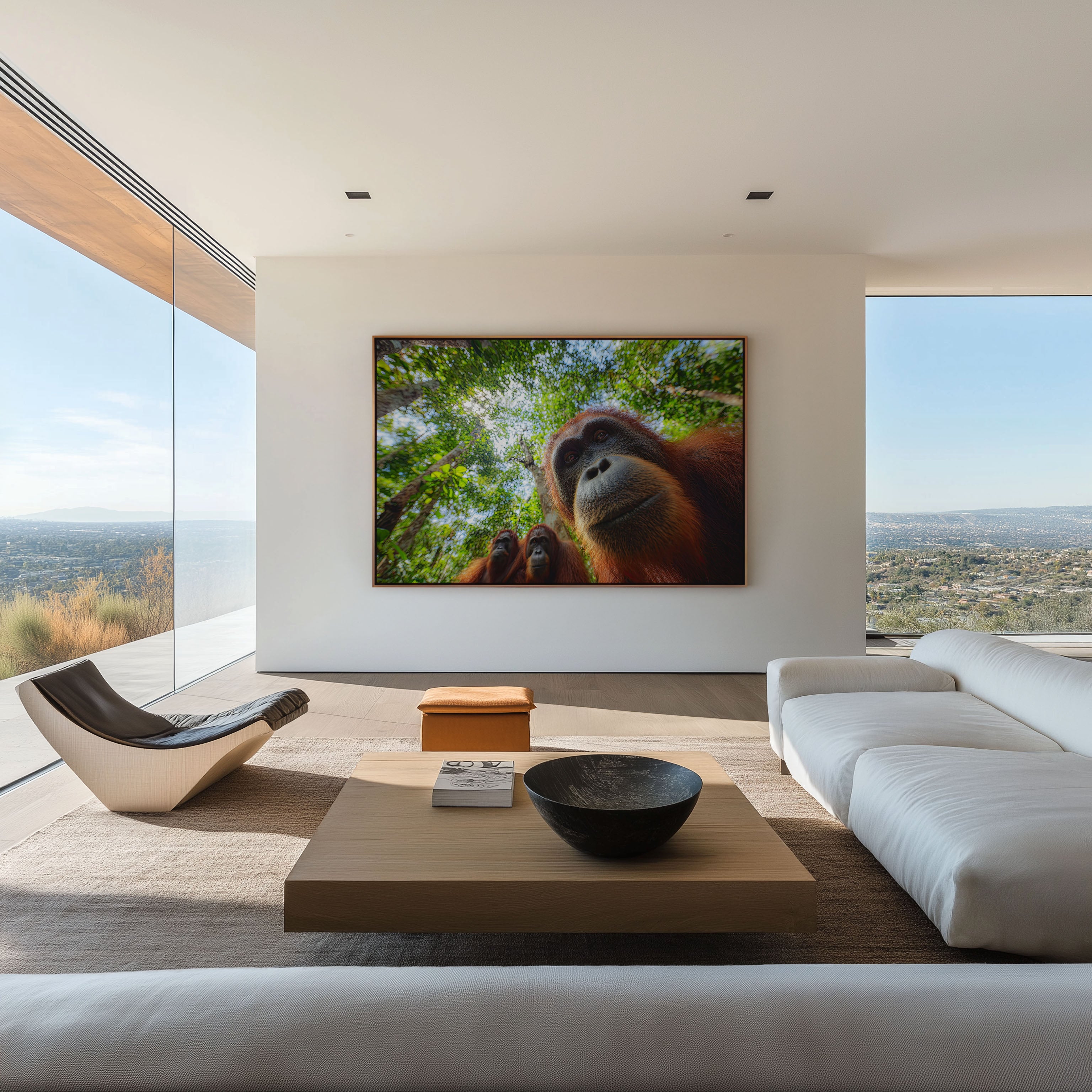 Orangutan Wall Art – Jungle Wildlife Photography Print