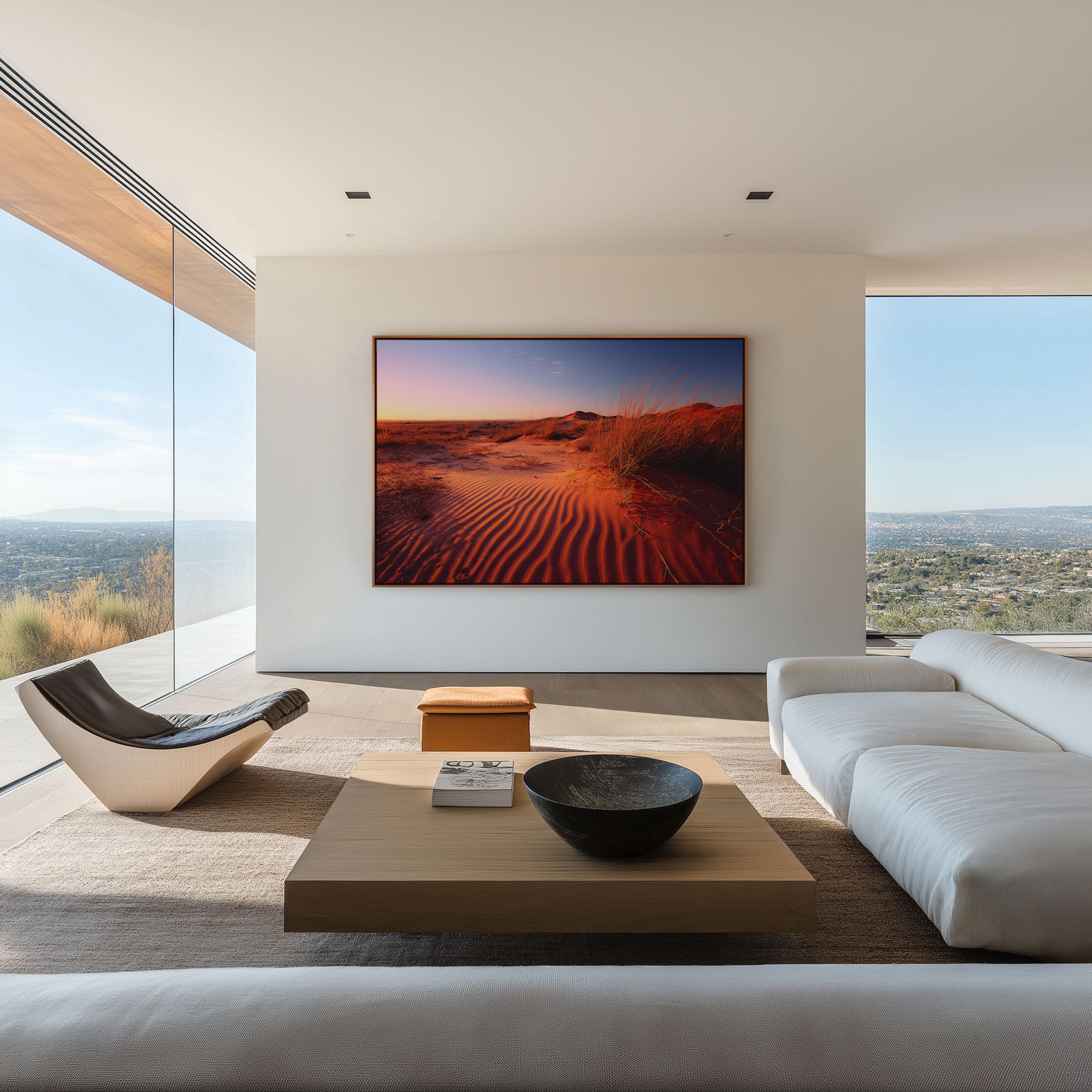 Great Sandy Desert Wall Art | Australian Red Sand Dunes Print
