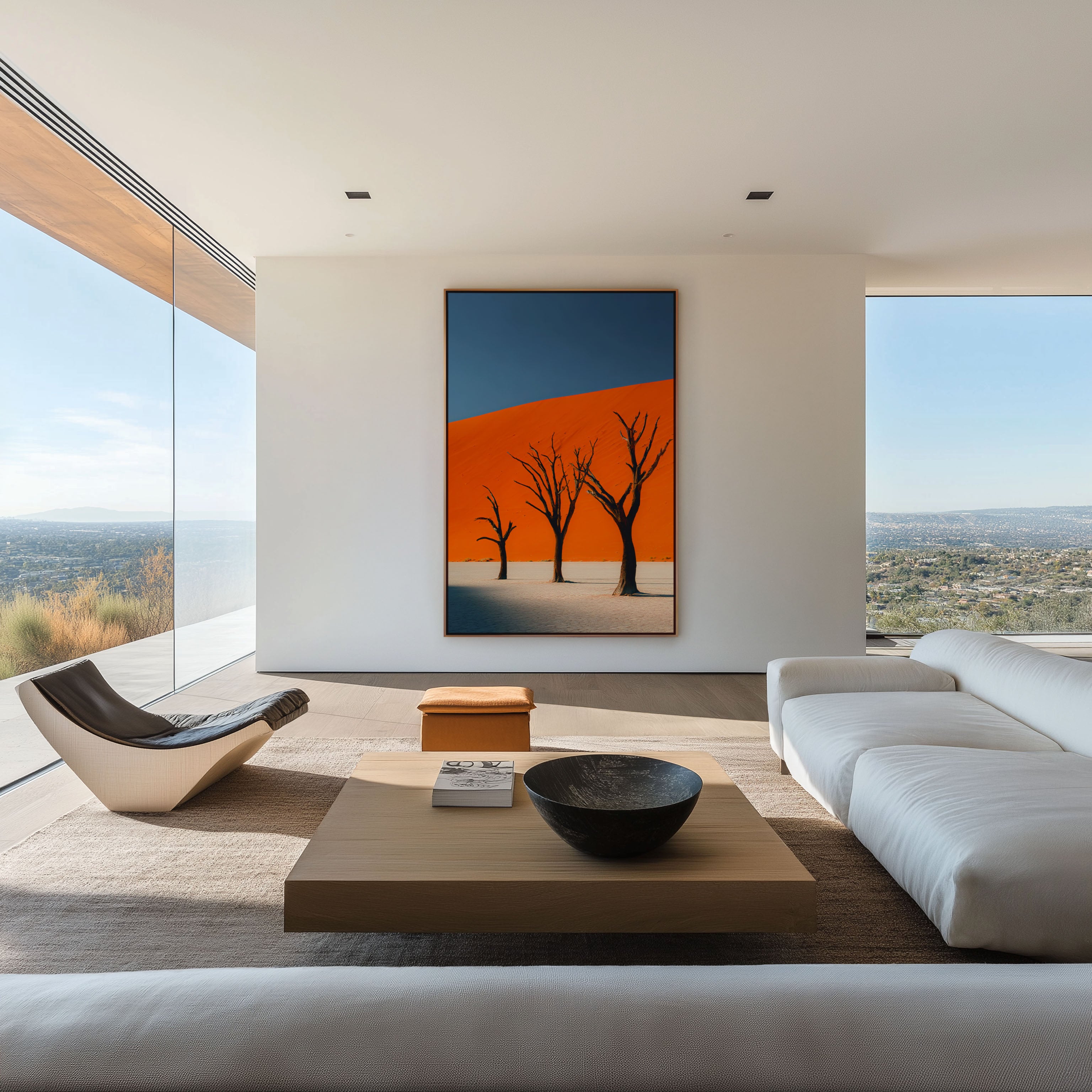 Deadvlei Three Trees | Namib Desert Dune Wall Art Print