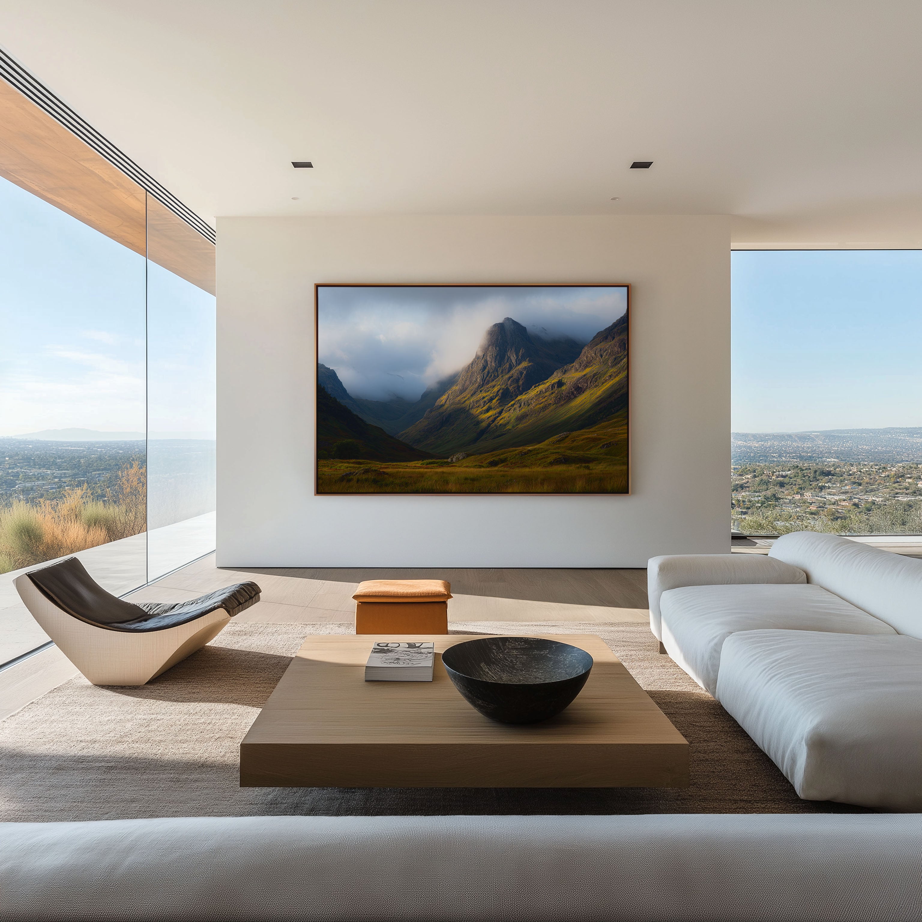 Glencoe Highlands Wall Art Print | Scotland Dramatic Mountain Landscape Photography