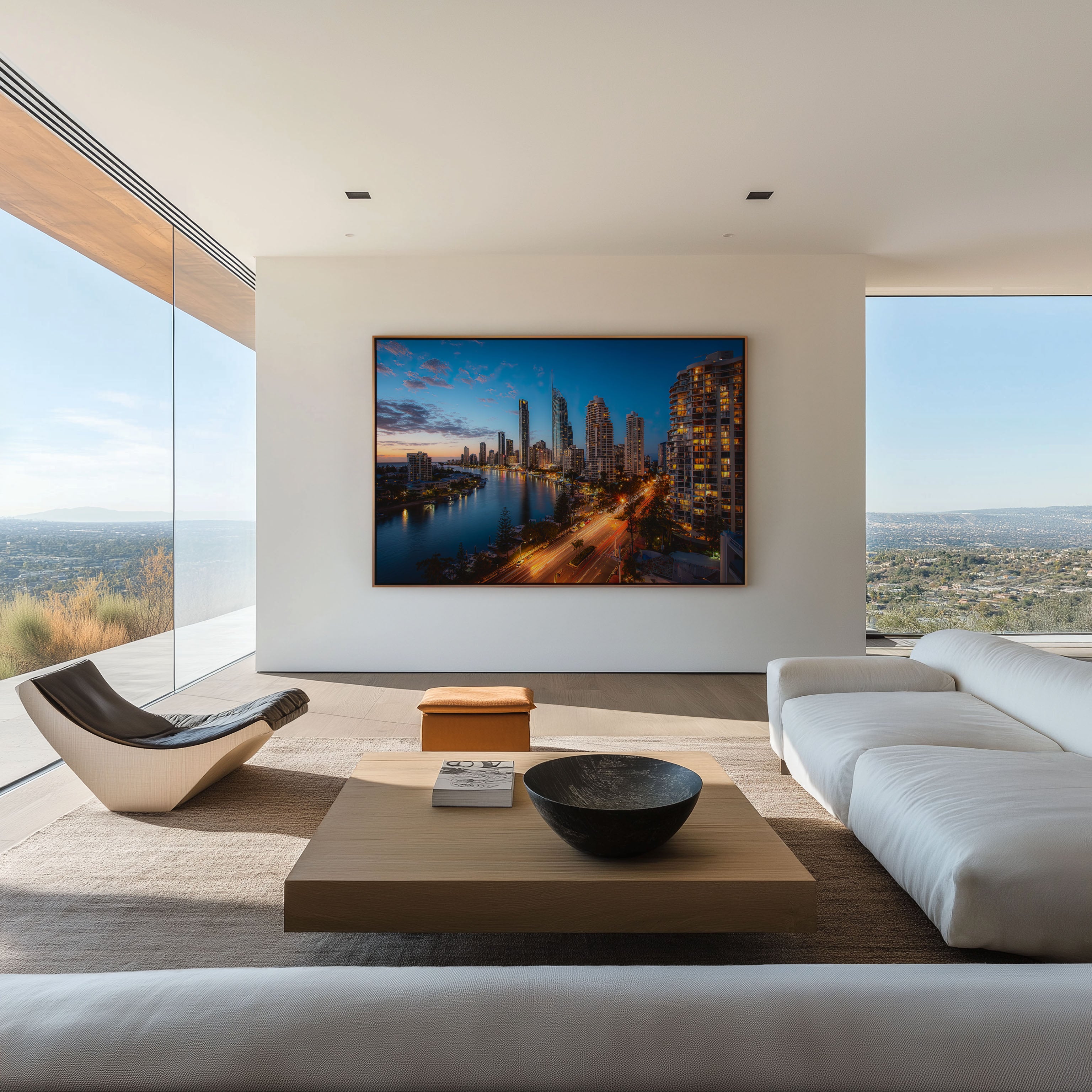 Surfers Paradise Gold Coast Wall Art | Australia Skyline Print
