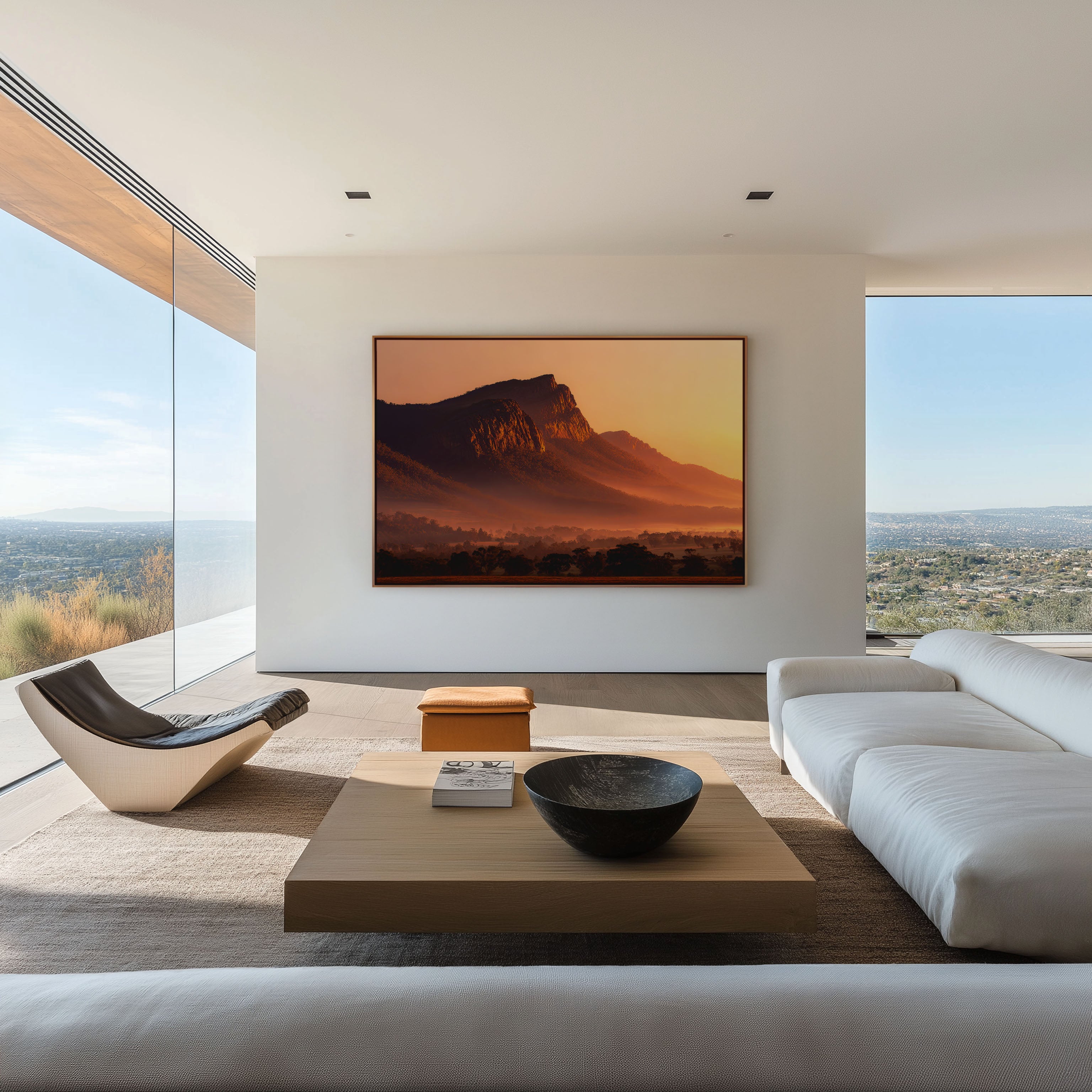 Grampians Mountains Wall Art Print | Victoria Australia Sunrise