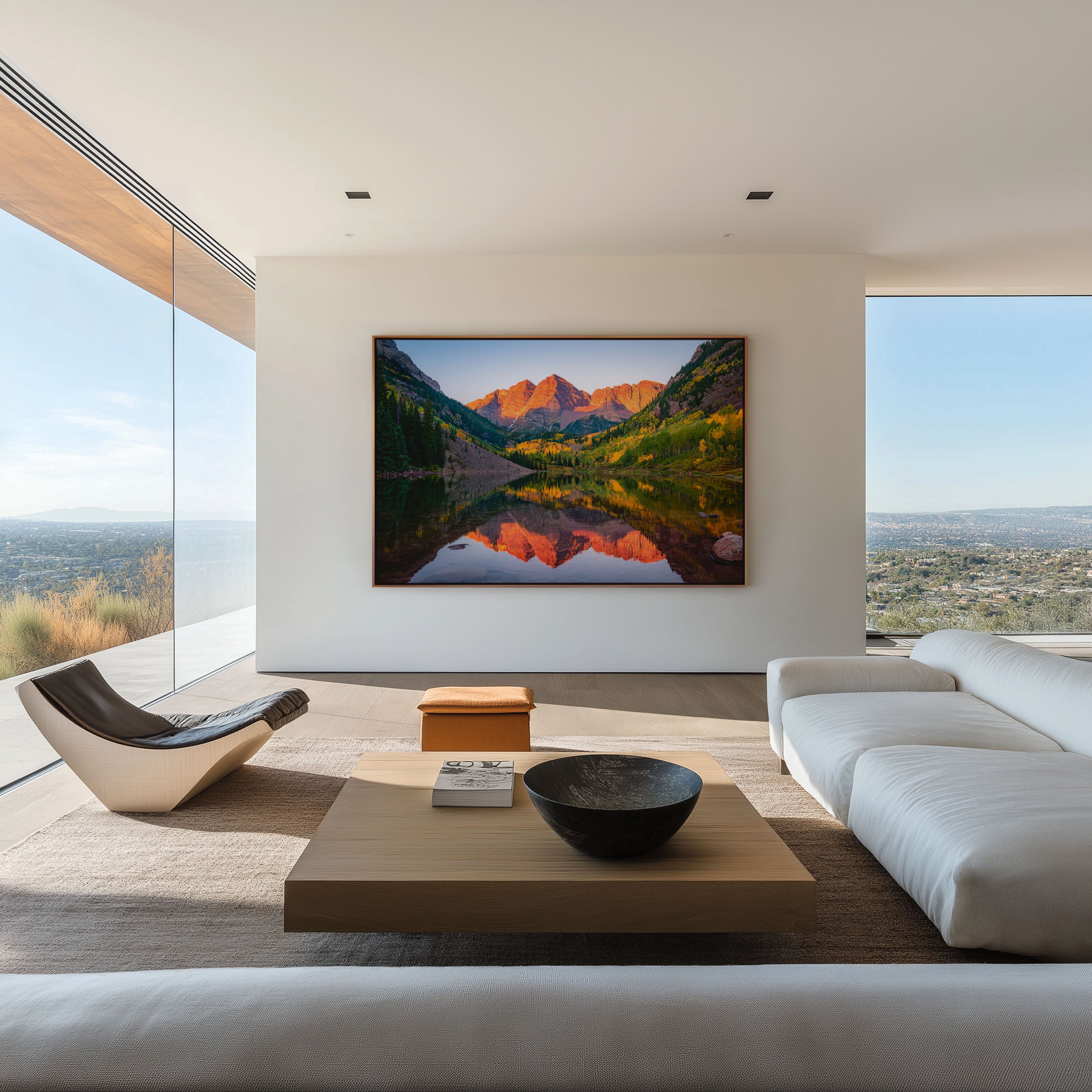 Maroon Bells Sunset Print – Colorado Mountain Wall Art
