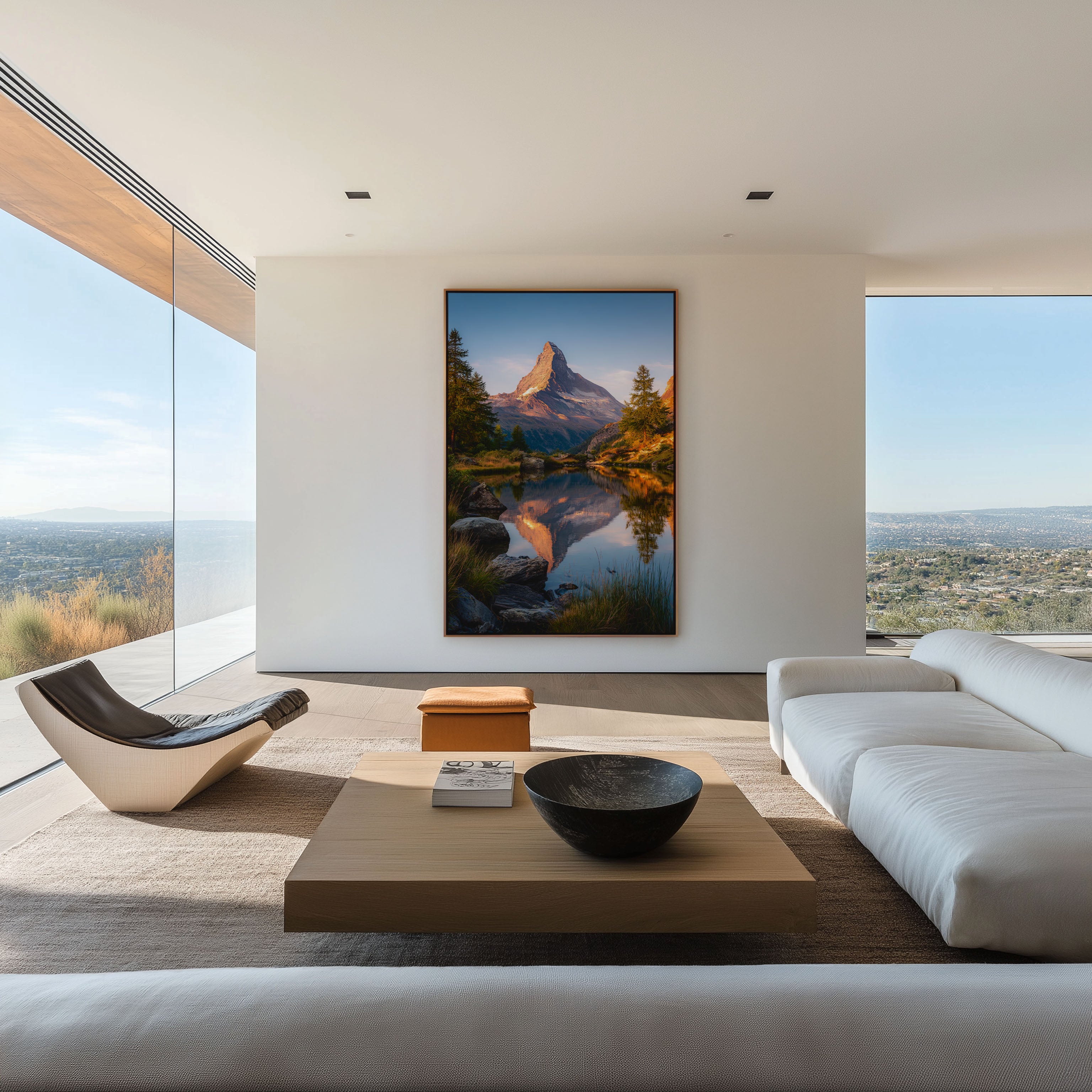 Matterhorn Reflection Wall Art Print | Switzerland Alpine Lake Photography | Zermatt Mountain Landscape Poster | European Nature Print | Swiss Home Decor