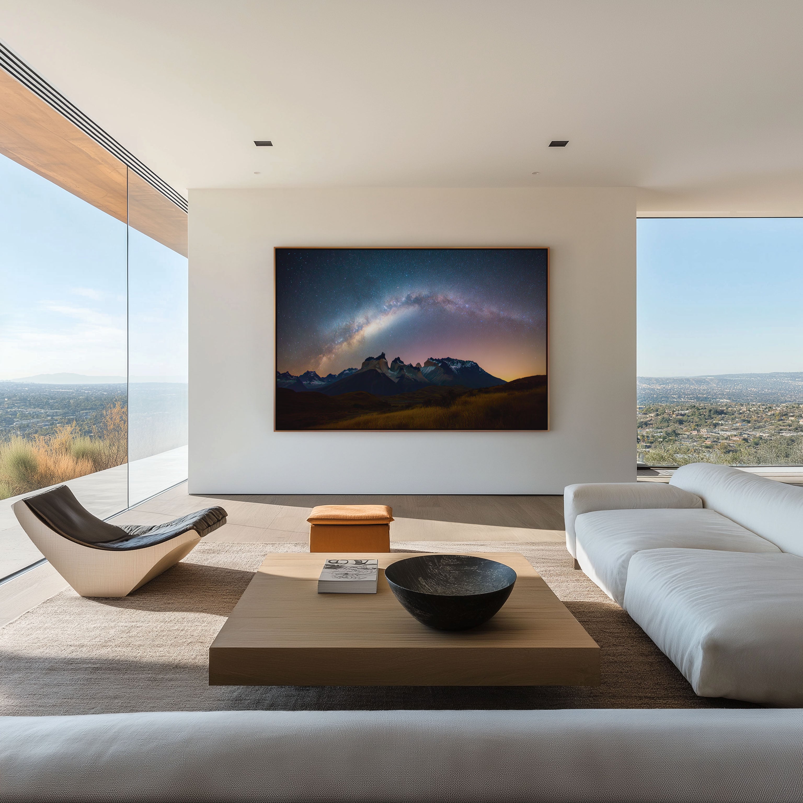 Milky Way Arch Over Patagonia Mountains – Night Sky Wall Art