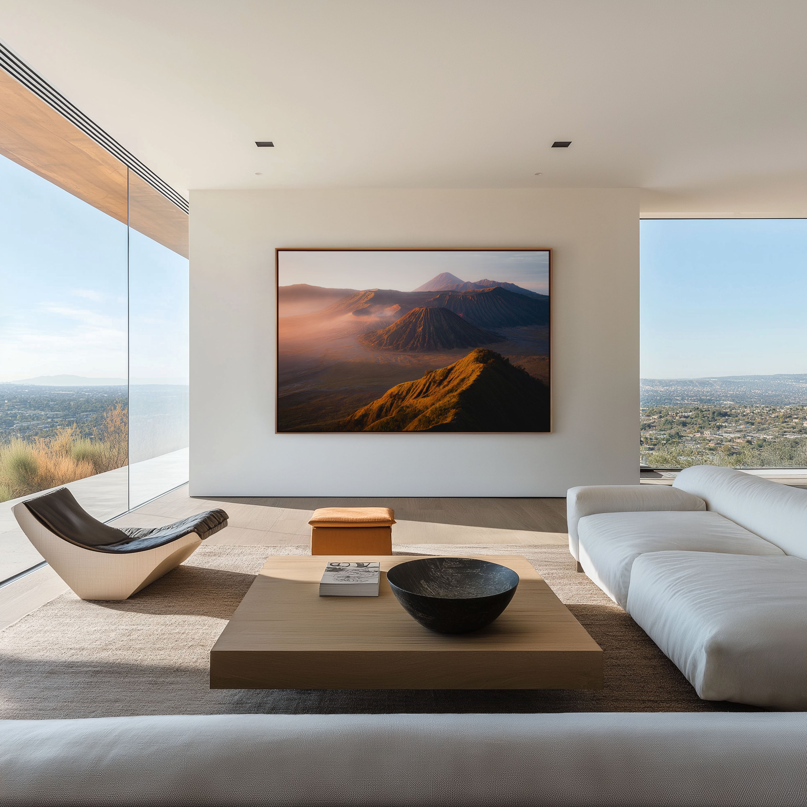 Mount Bromo Sunrise Print – Indonesia Volcano Wall Art