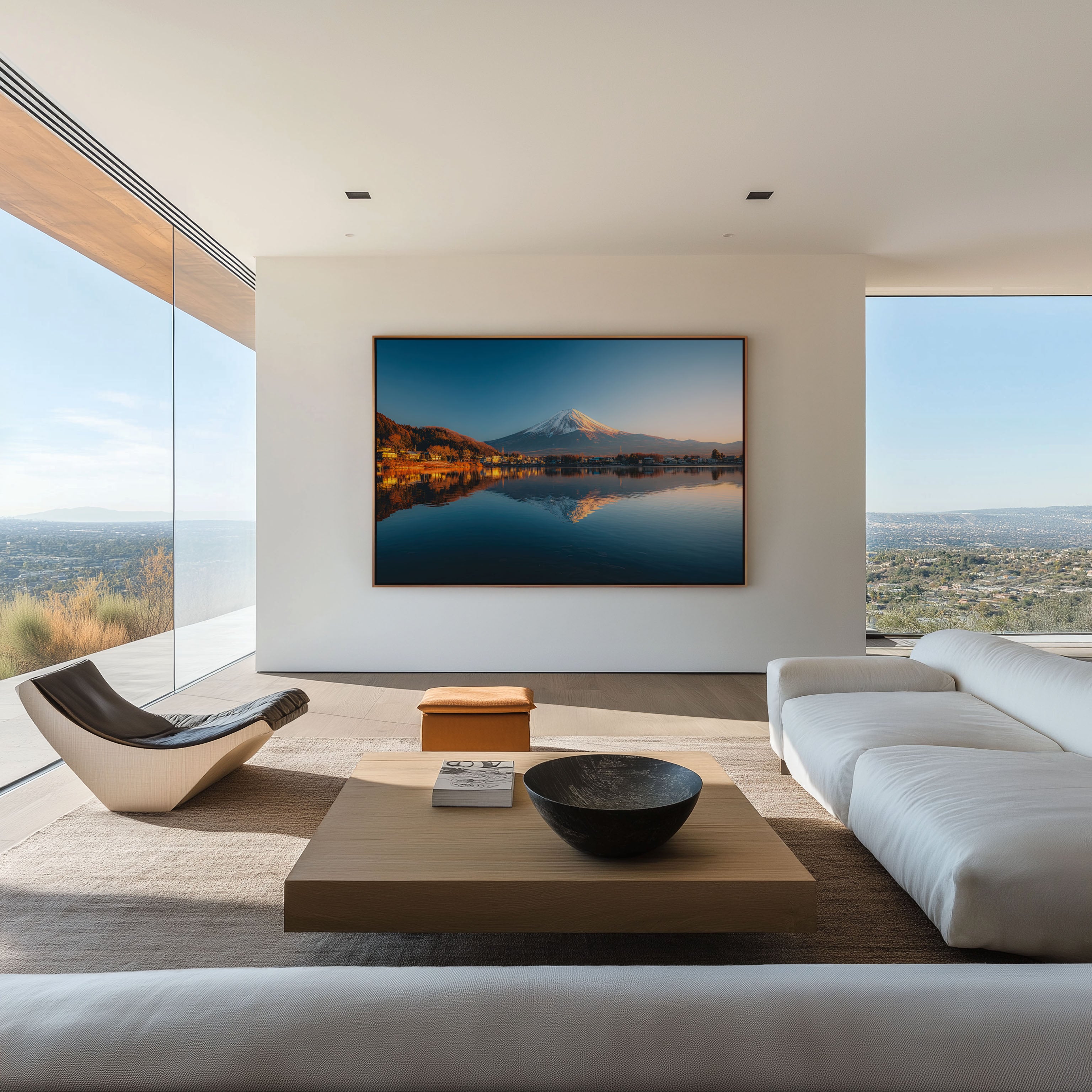 Mount Fuji Reflection Wall Art