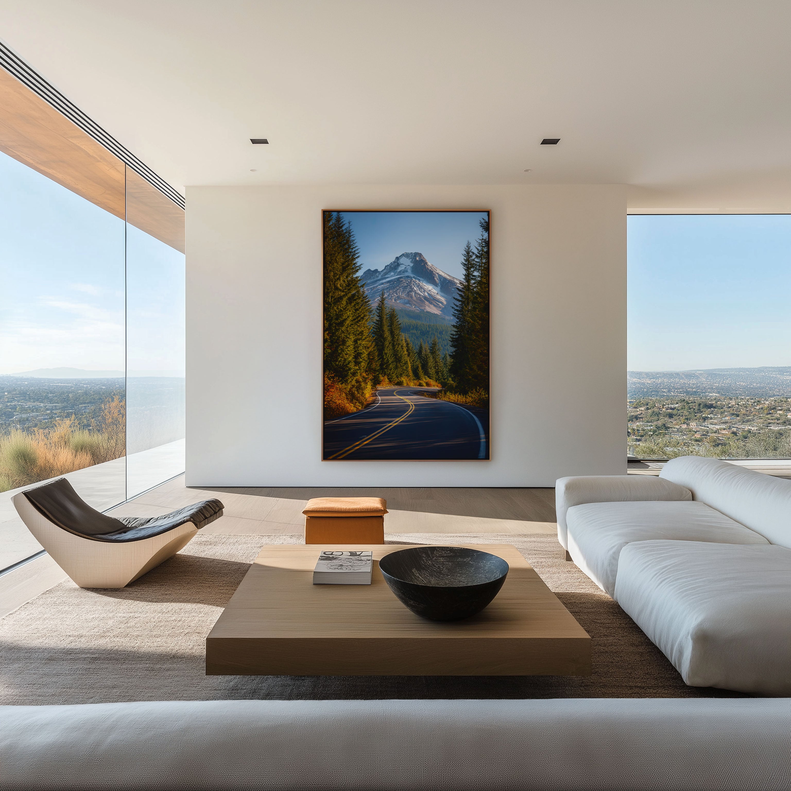 Mount Hood Oregon Print | Autumn Road Trip Mountain Wall Art | Pacific Northwest Photography