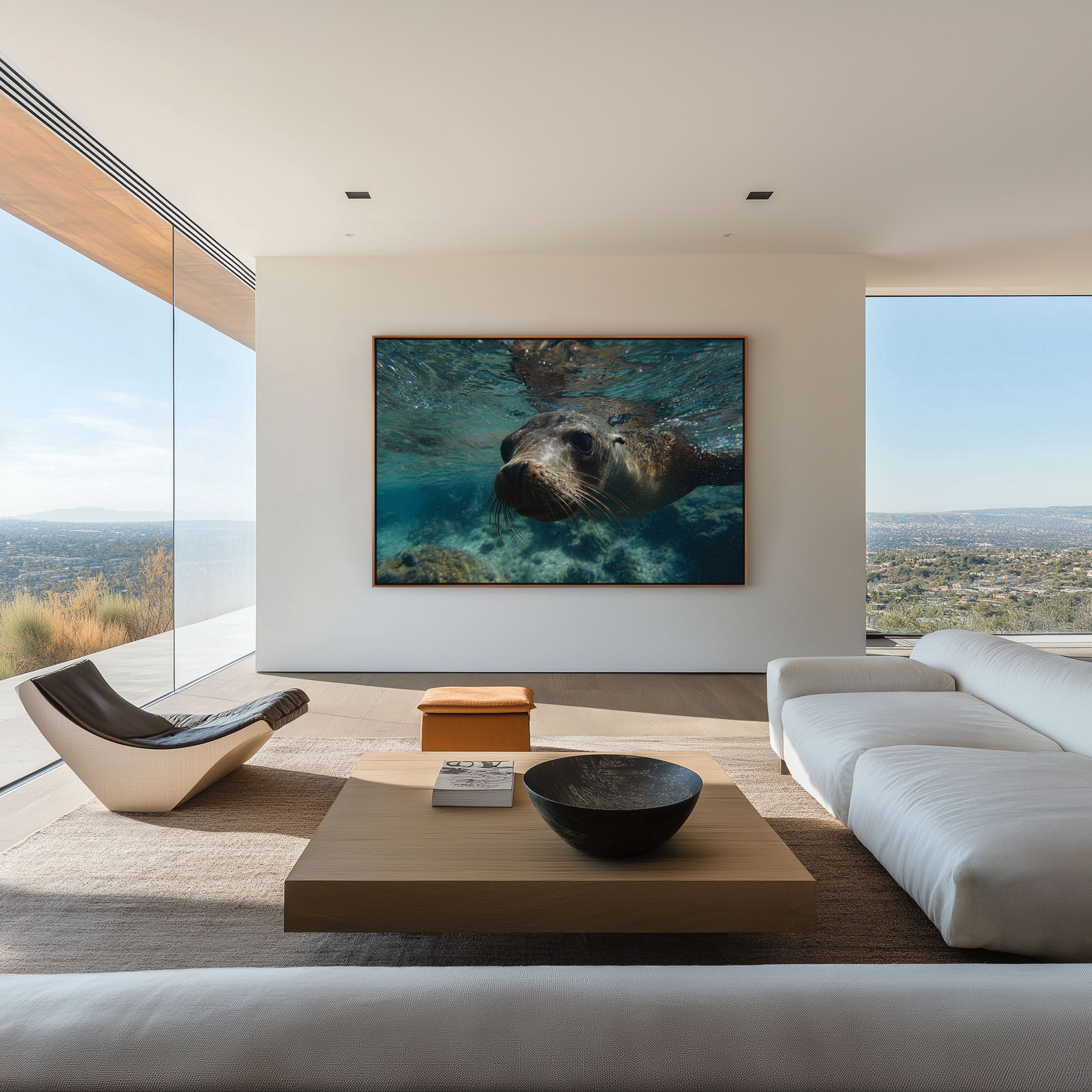 Sea Lion Wall Art – Underwater Wildlife Photography