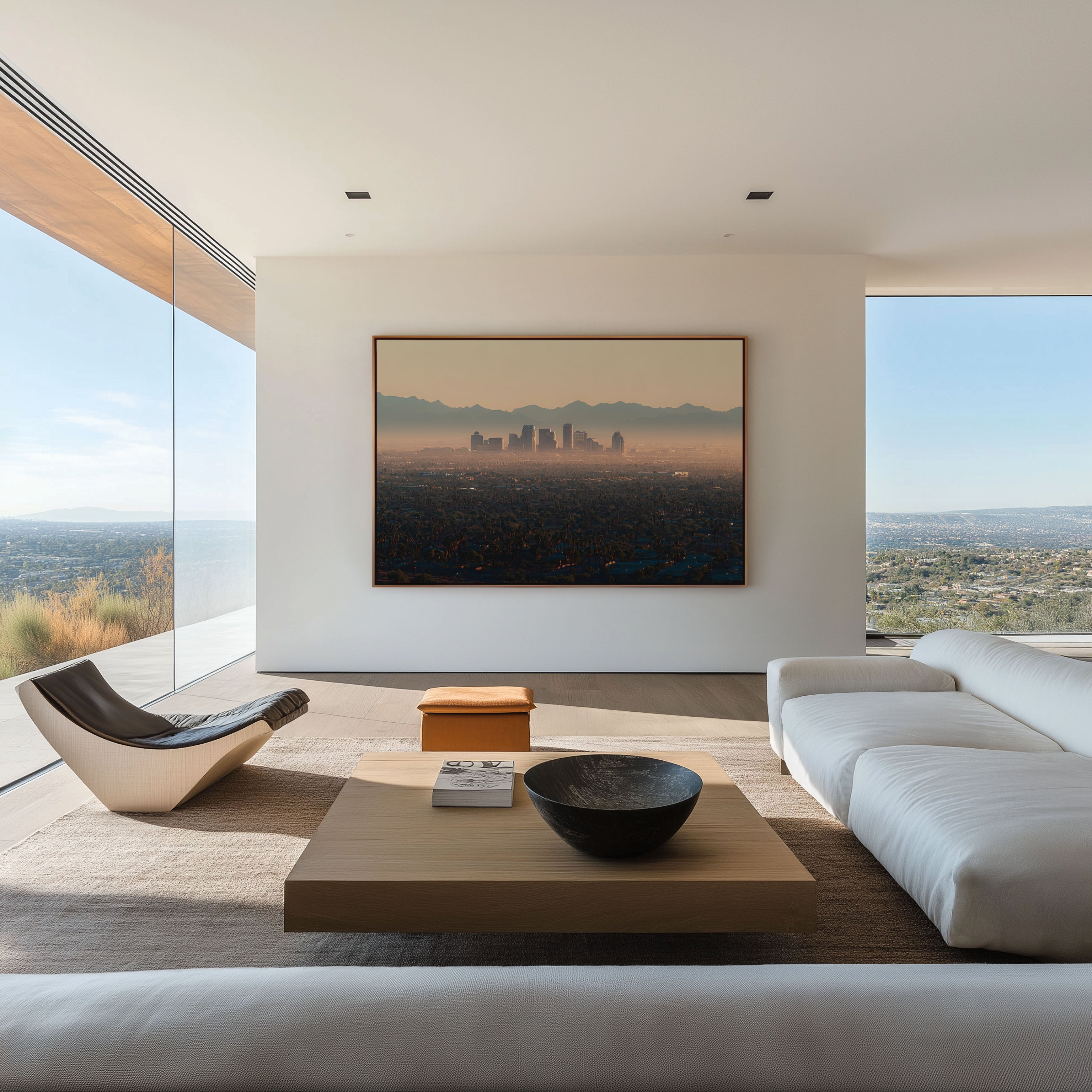 Phoenix Arizona Skyline Wall Art Print | Sonoran Desert Cityscape