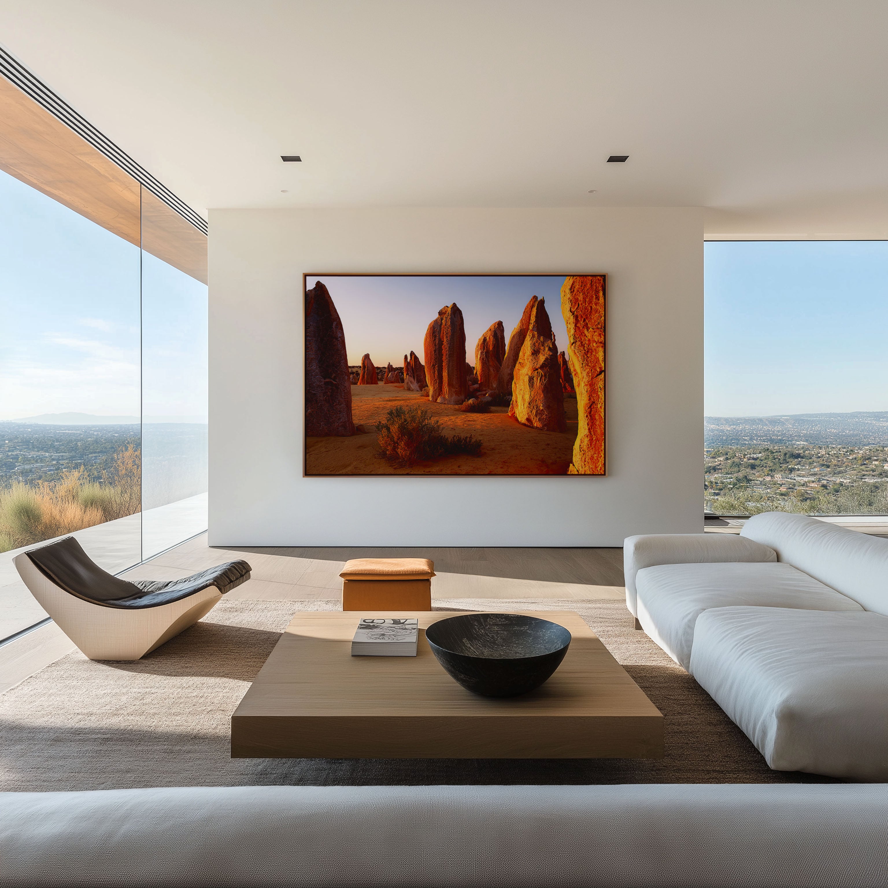 Pinnacles Desert Western Australia Wall Art Print | Nambung Limestone Landscape