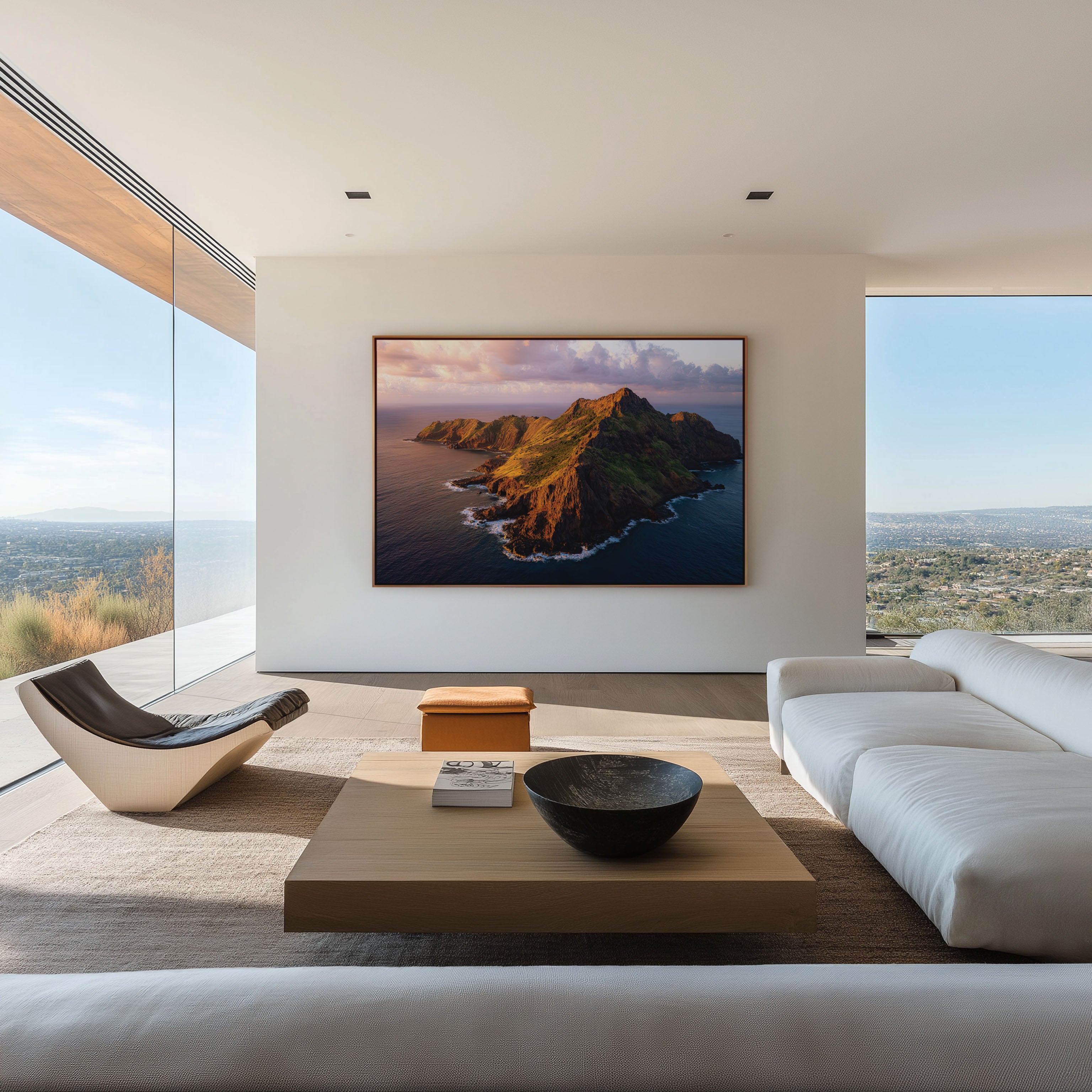 Pitcairn Islands Wall Art Print | Remote Pacific Ocean Island Landscape