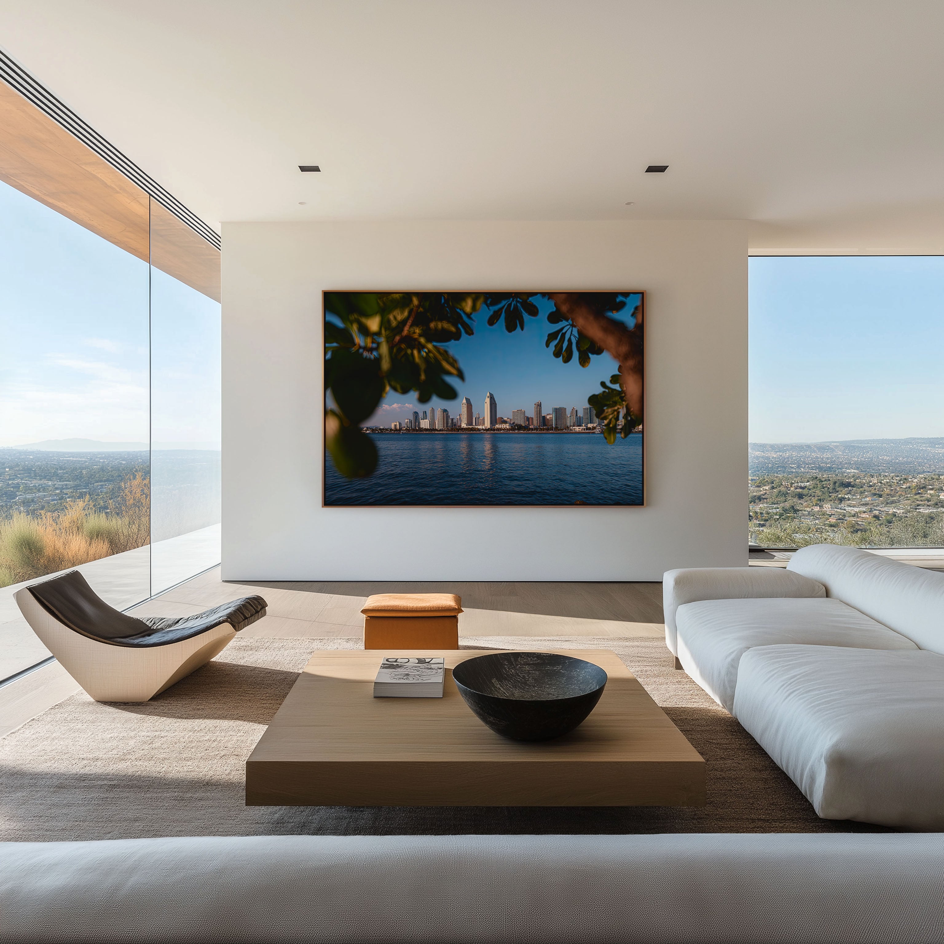 San Diego Skyline Wall Art Print | California Coastal Cityscape Photography