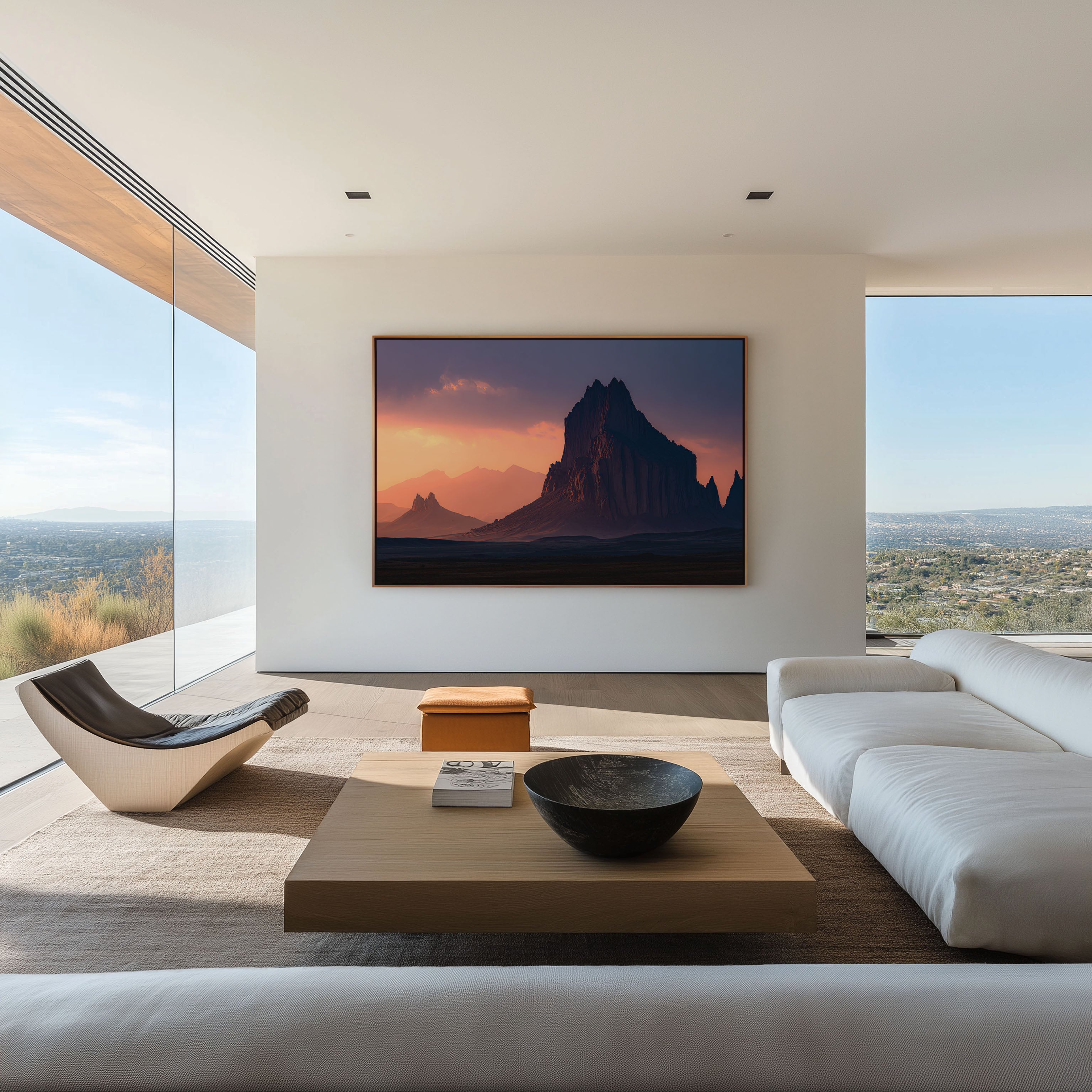 Shiprock New Mexico Wall Art Print | Southwest Desert Monument
