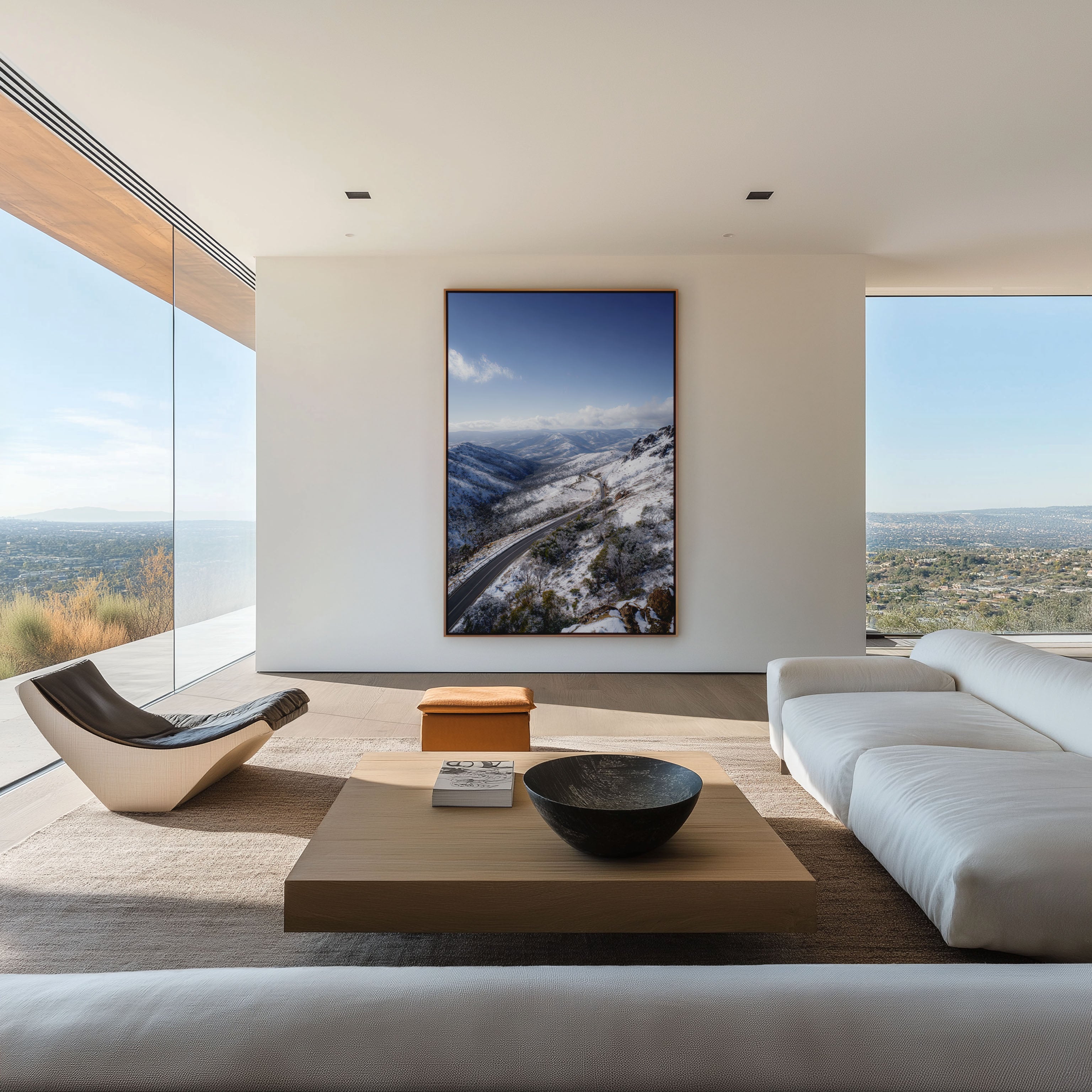 Snowy Mountains Australia Wall Art Print | Alpine Landscape Photography