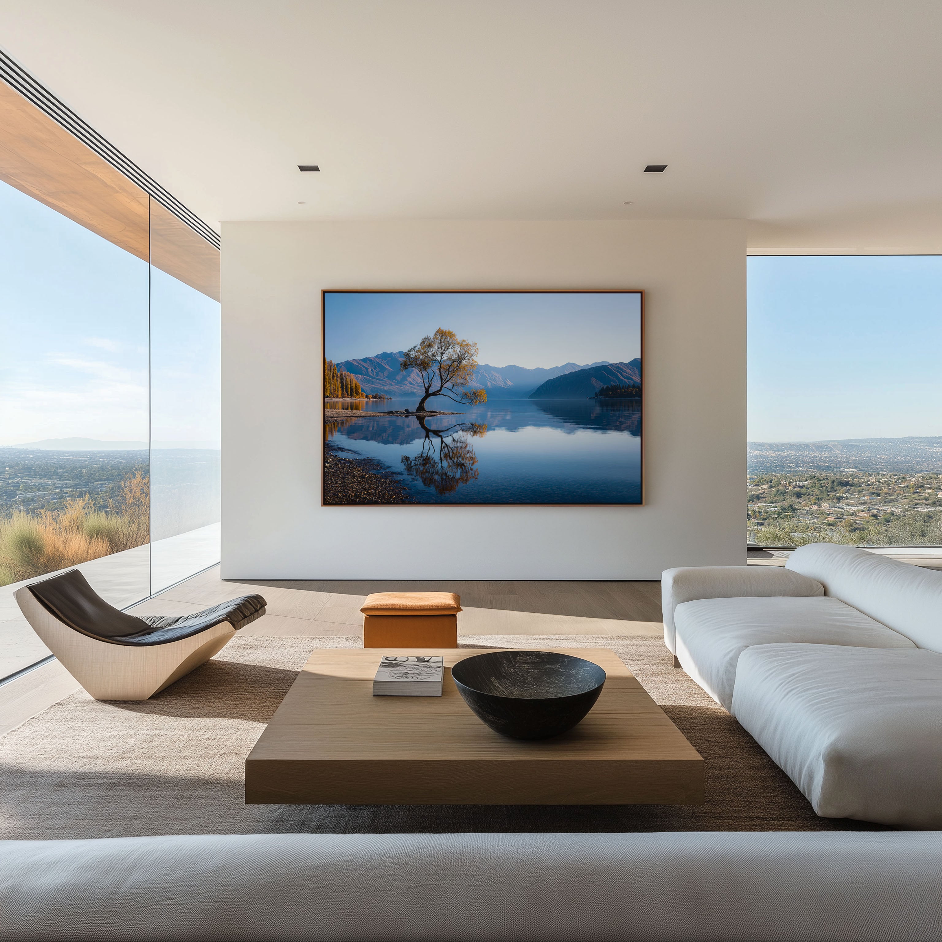 That Wanaka Tree Wall Art Print – Lake Wanaka New Zealand Reflection