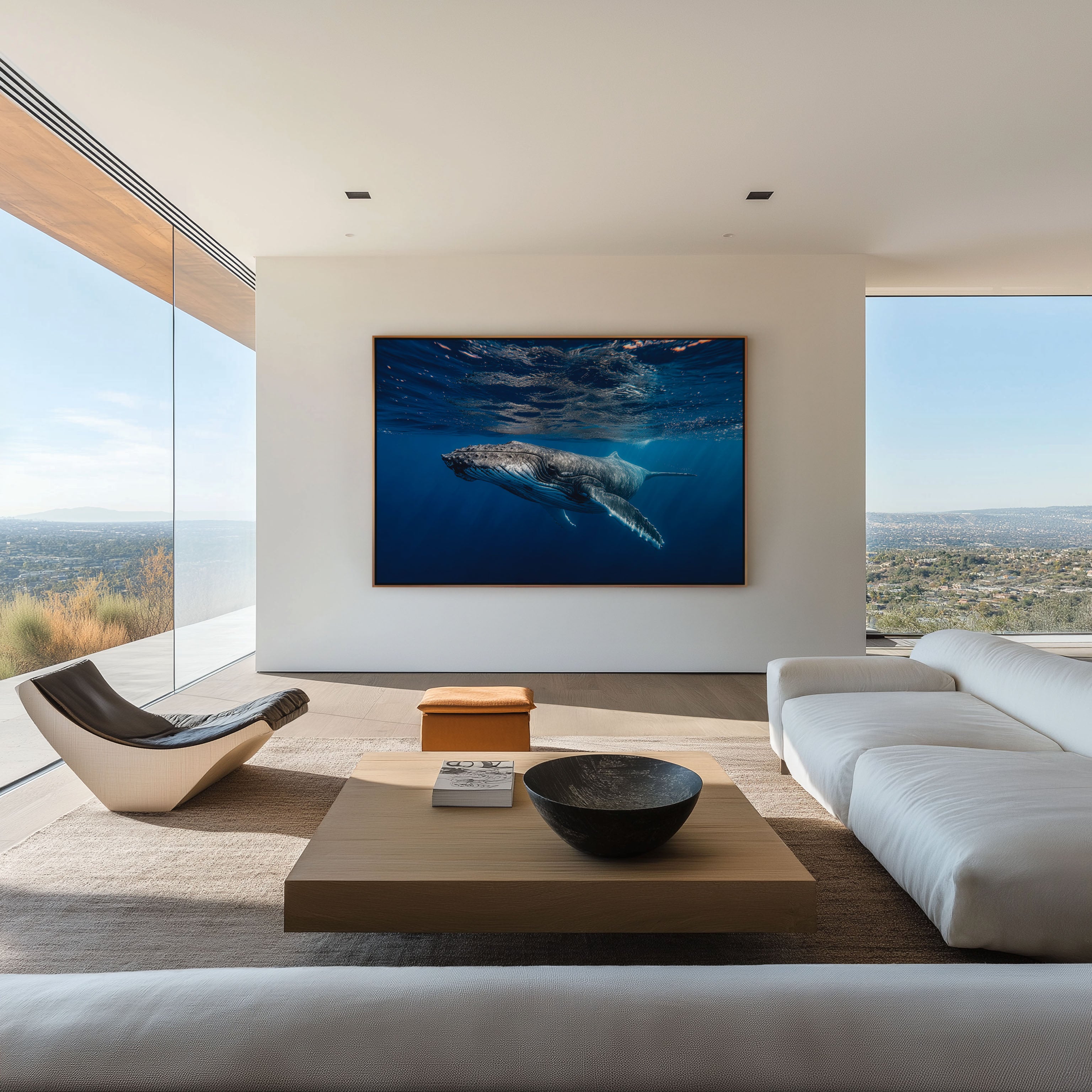 Whale Wall Art – Underwater Marine Photography Print