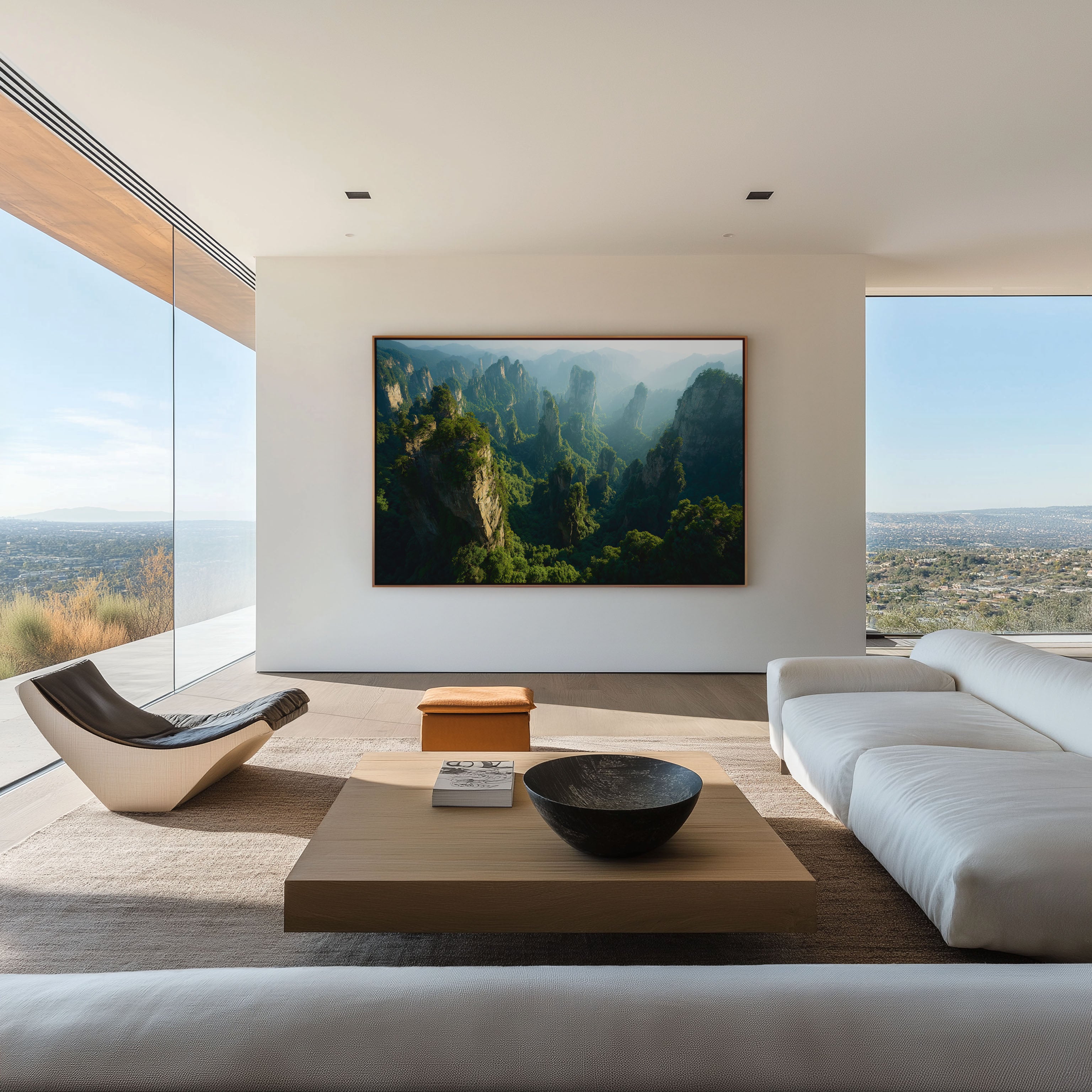 Zhangjiajie Mountains Print – China Avatar Pillar Wall Art