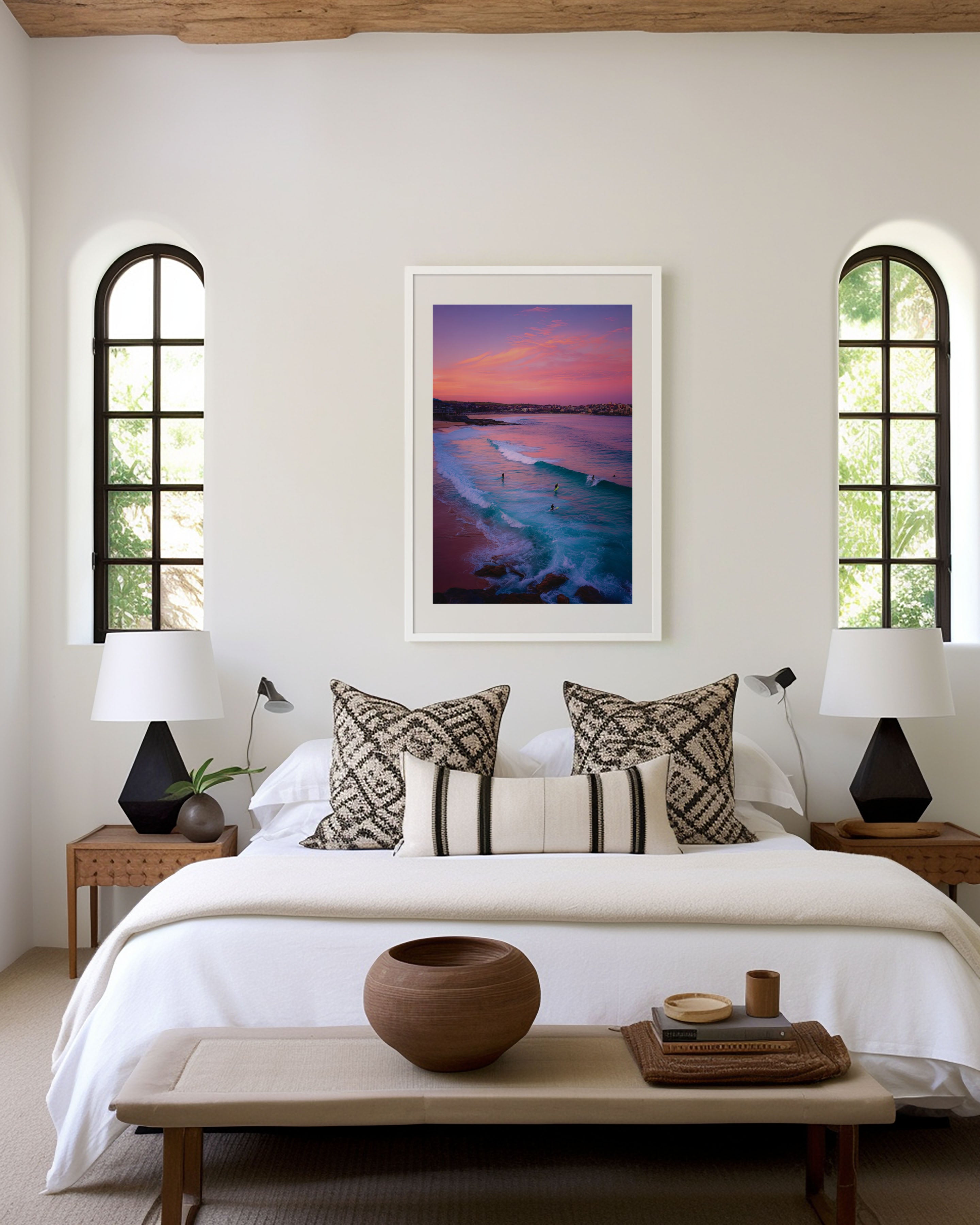 Bondi Beach Sunrise Wall Art Print | Coastal Surf Photography Australia