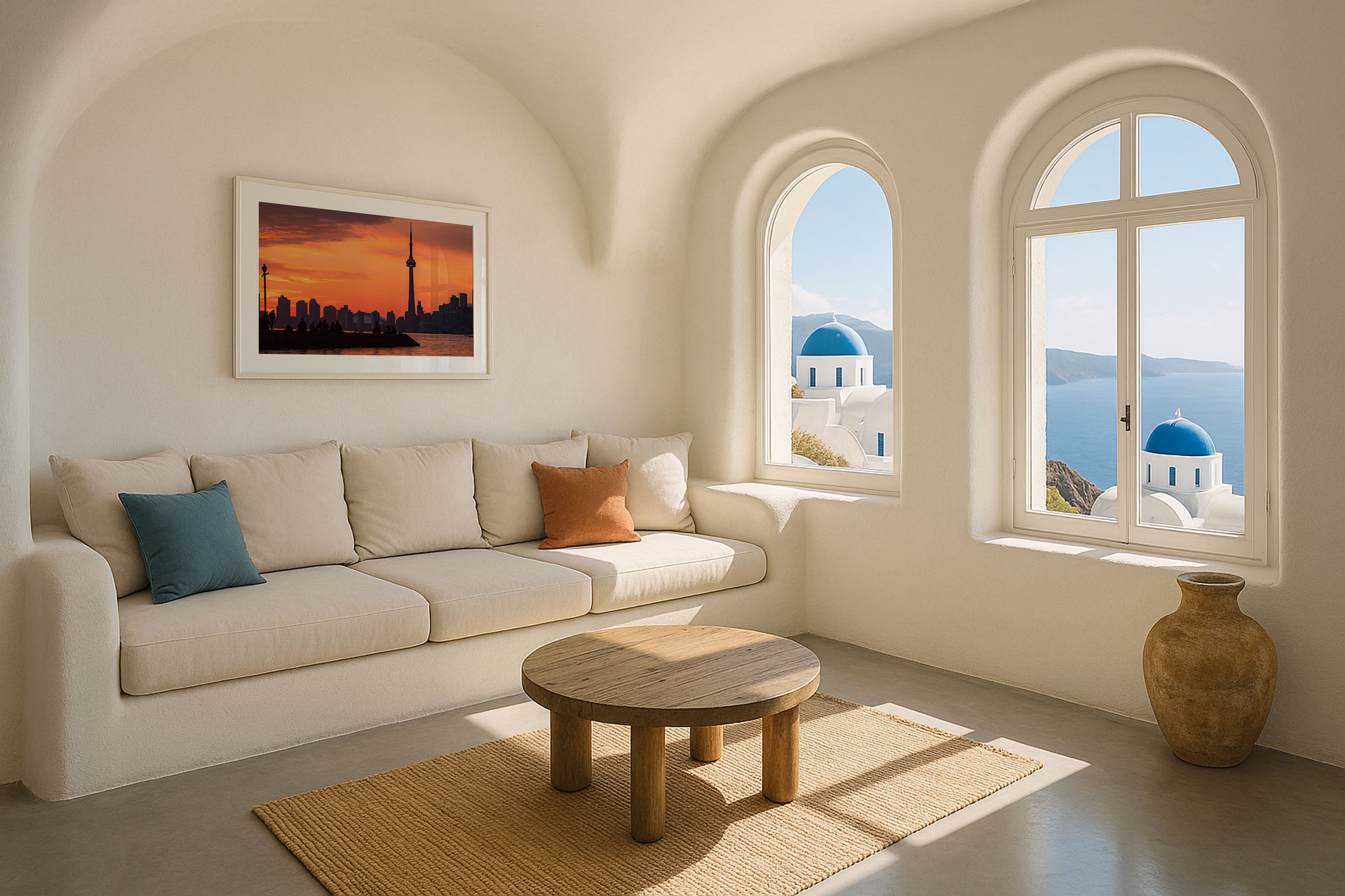 Toronto CN Tower Skyline Print | Lake Ontario Daytime Wall Art (Copy)