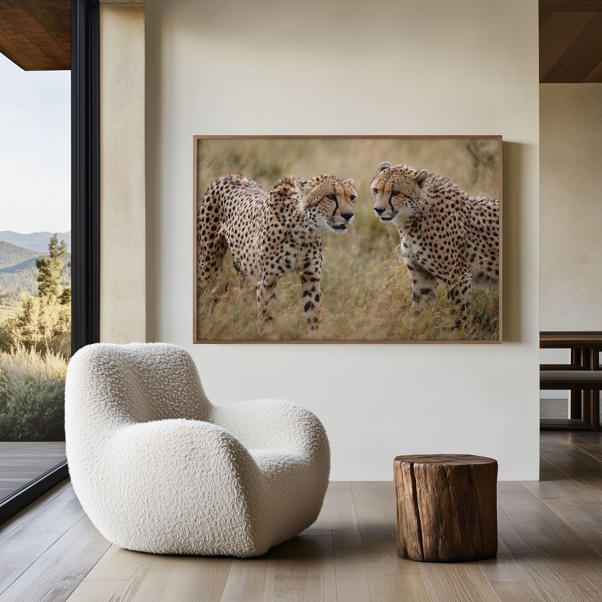 Cheetahs Wall Art – Maasai Mara Wildlife Photography Print