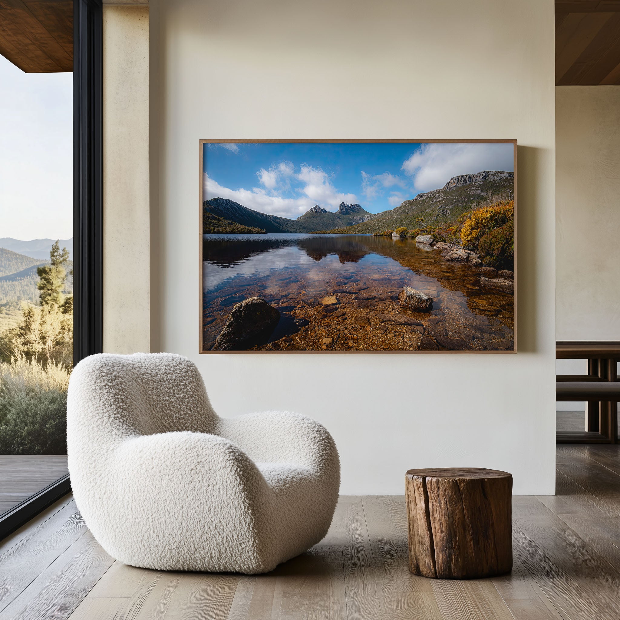 Cradle Mountain Dove Lake Wall Art – Tasmania Alpine Landscape Print, Australian Nature Photography Decor
