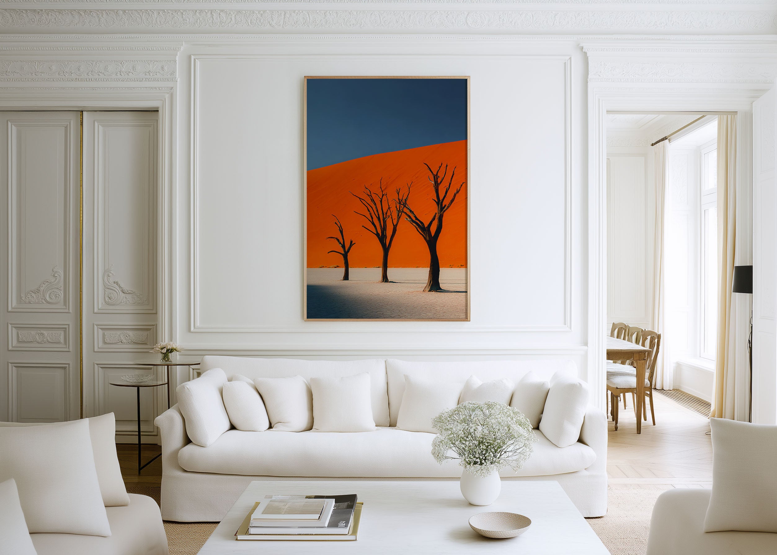 Deadvlei Three Trees | Namib Desert Dune Wall Art Print