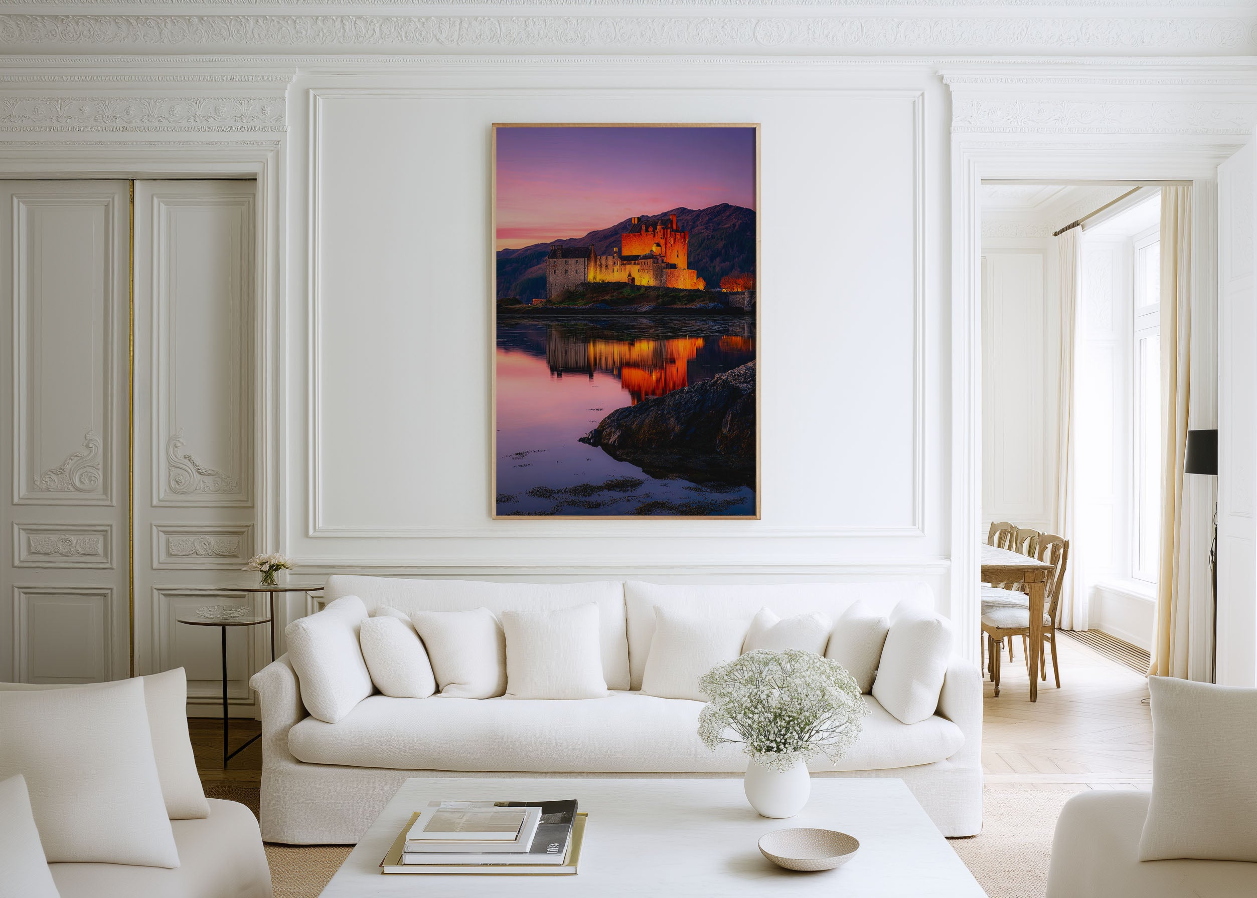 Eilean Donan Castle Scotland Wall Art Print | Highland Landscape Photography