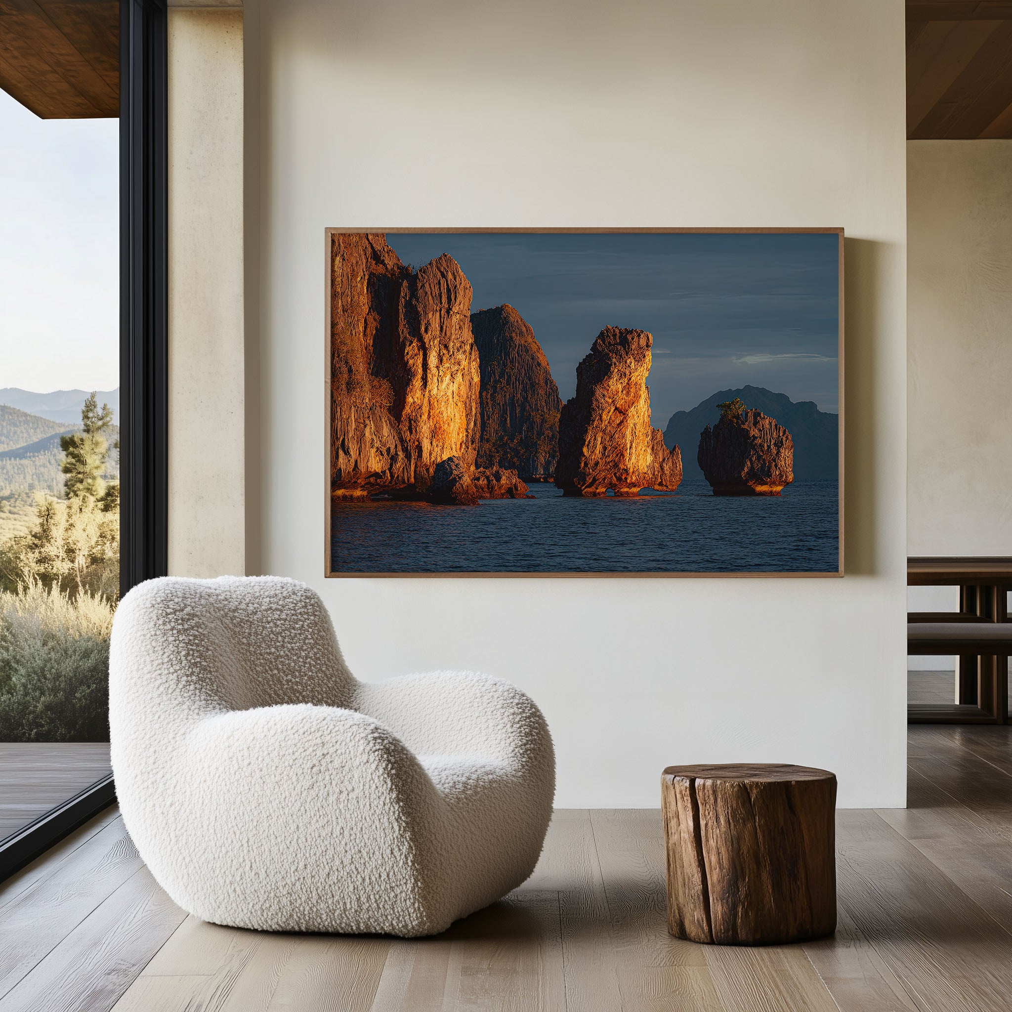 El Nido Palawan Wall Art Print | Philippines Limestone Island Seascape