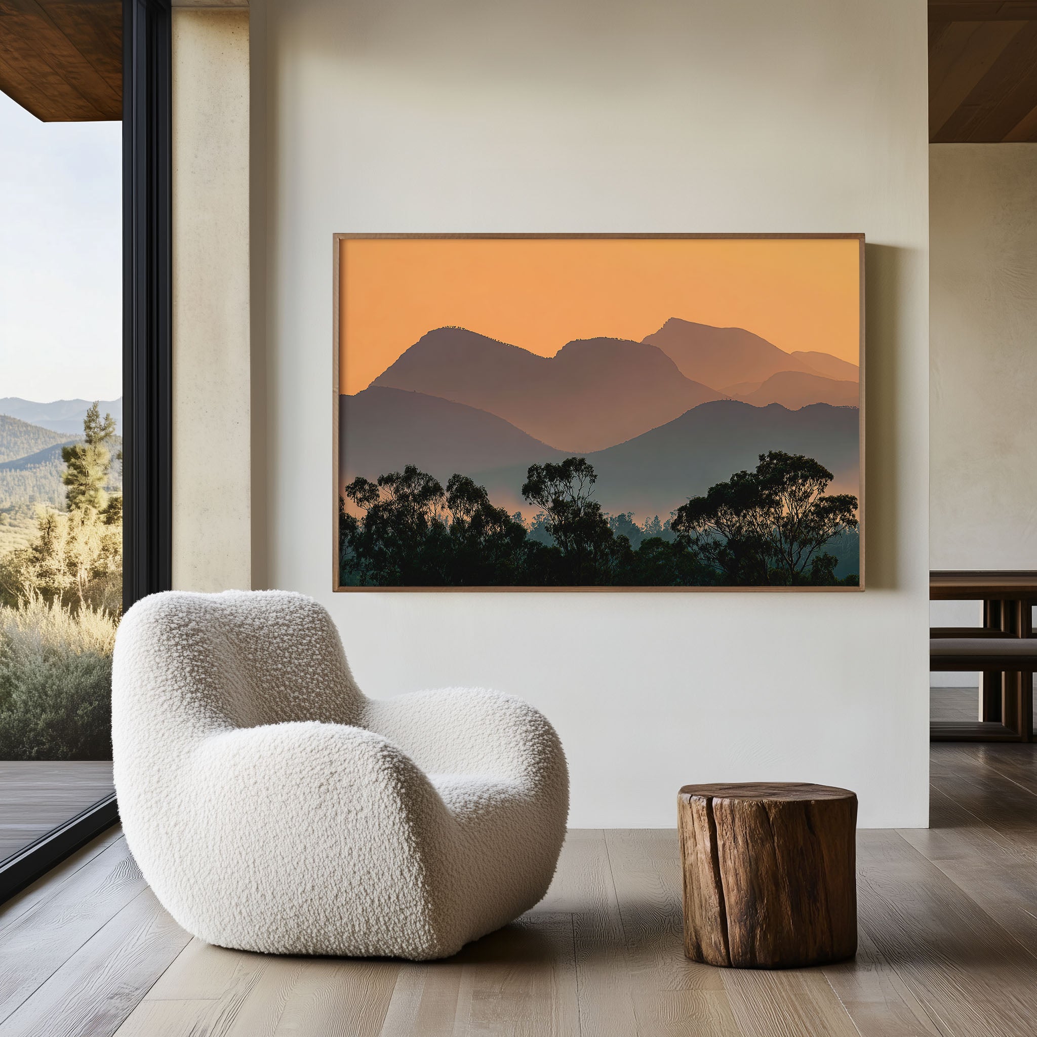 Grampians National Park Wall Art Print | Australia Misty Sunrise