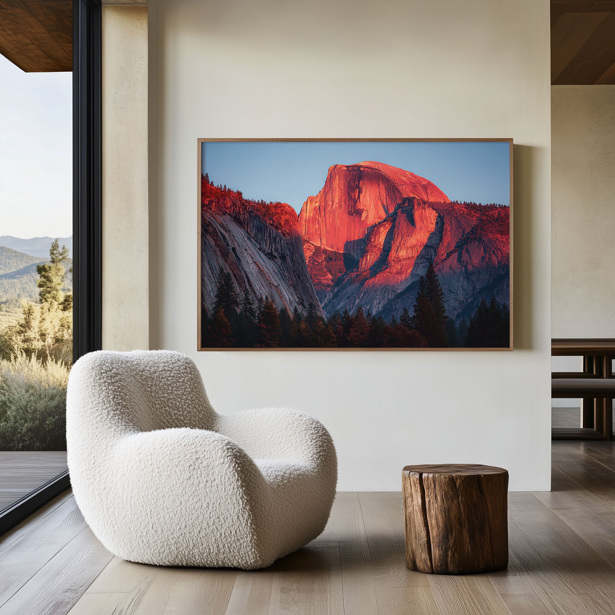 Half Dome Yosemite Wall Art Print – Yosemite National Park Granite Mountain