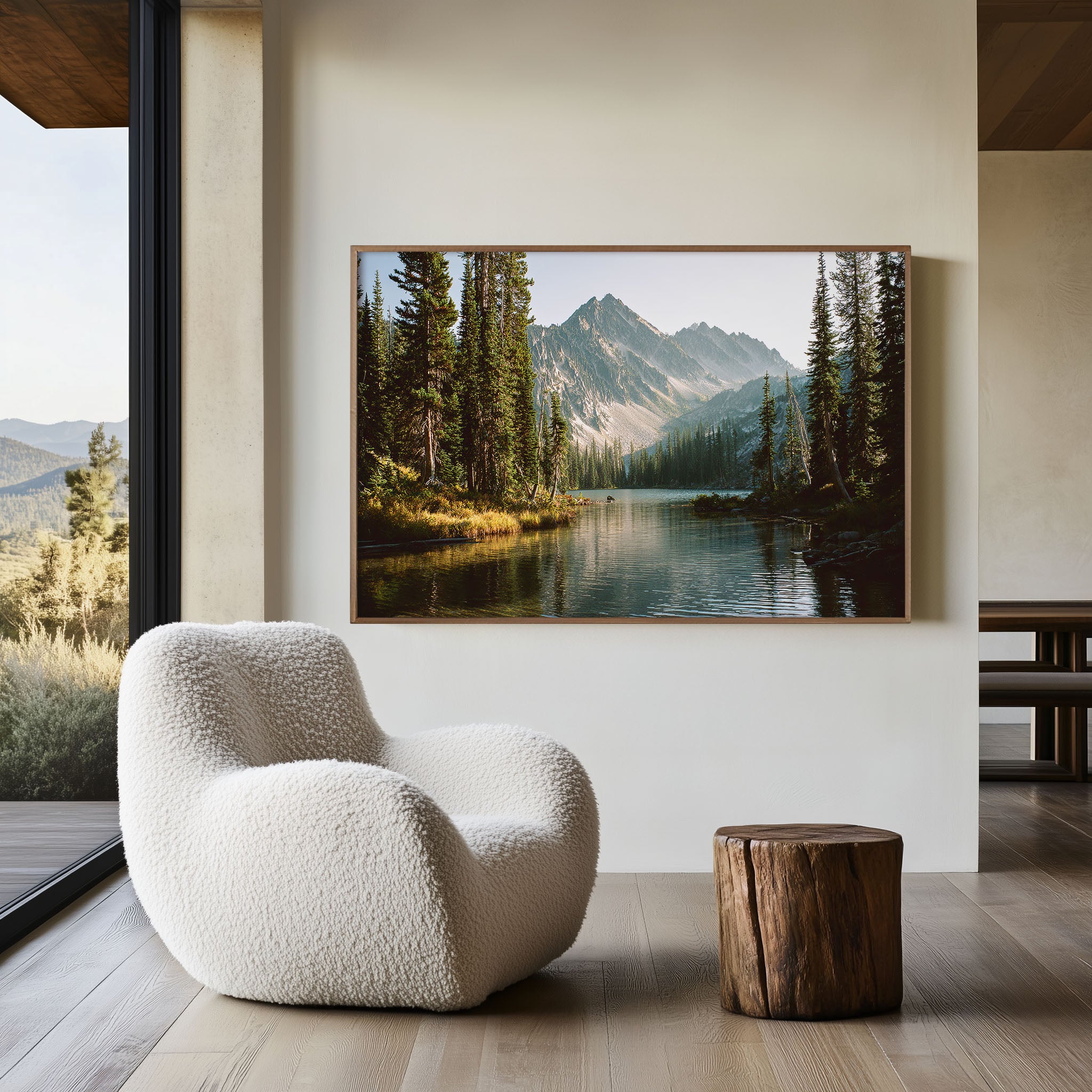 Idaho Sawtooth Mountains Wall Art