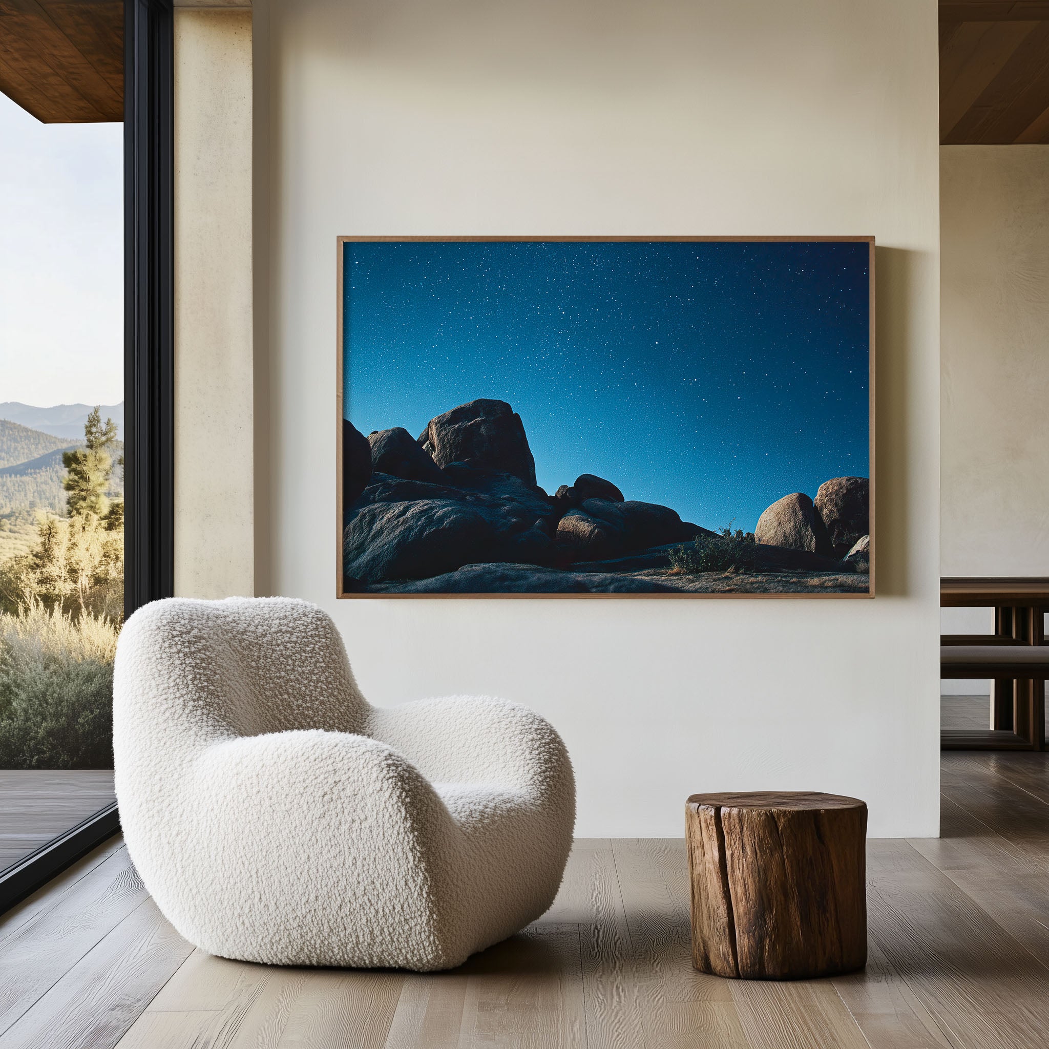 Joshua Tree Night Sky Wall Art