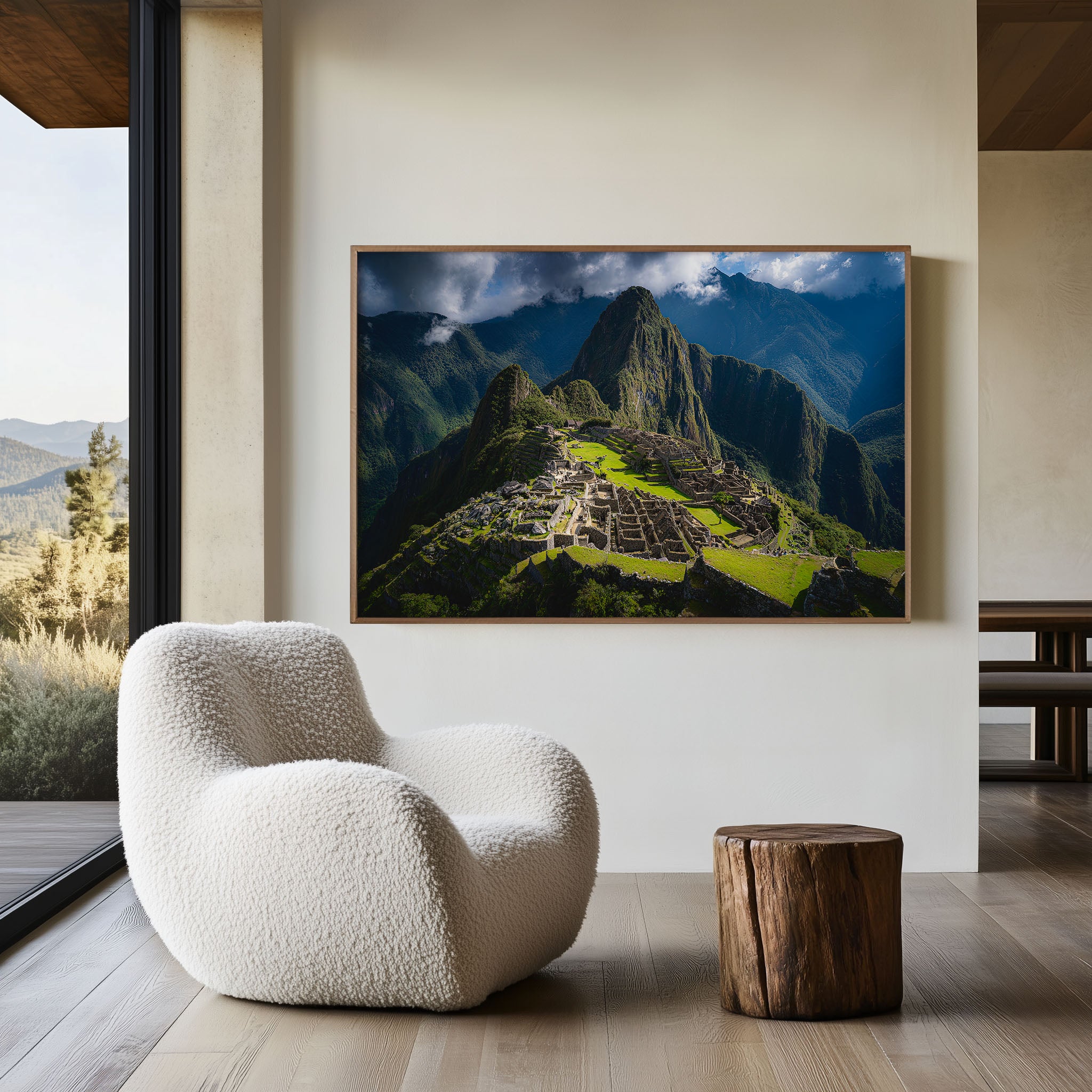 Epic Machu Picchu Mountain View Print