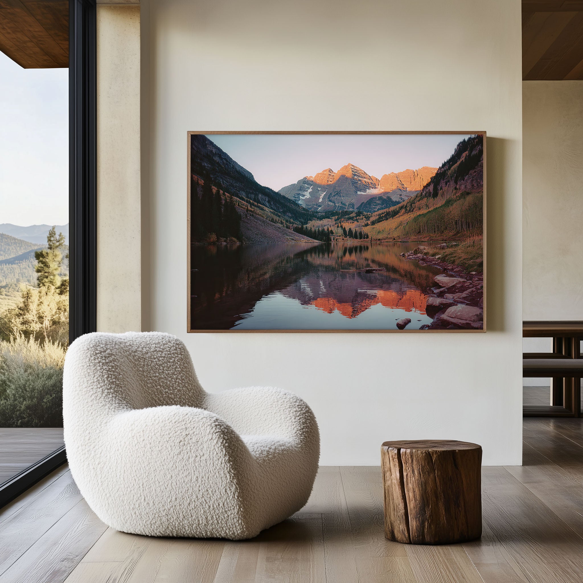 Maroon Bells Wall Art Print
