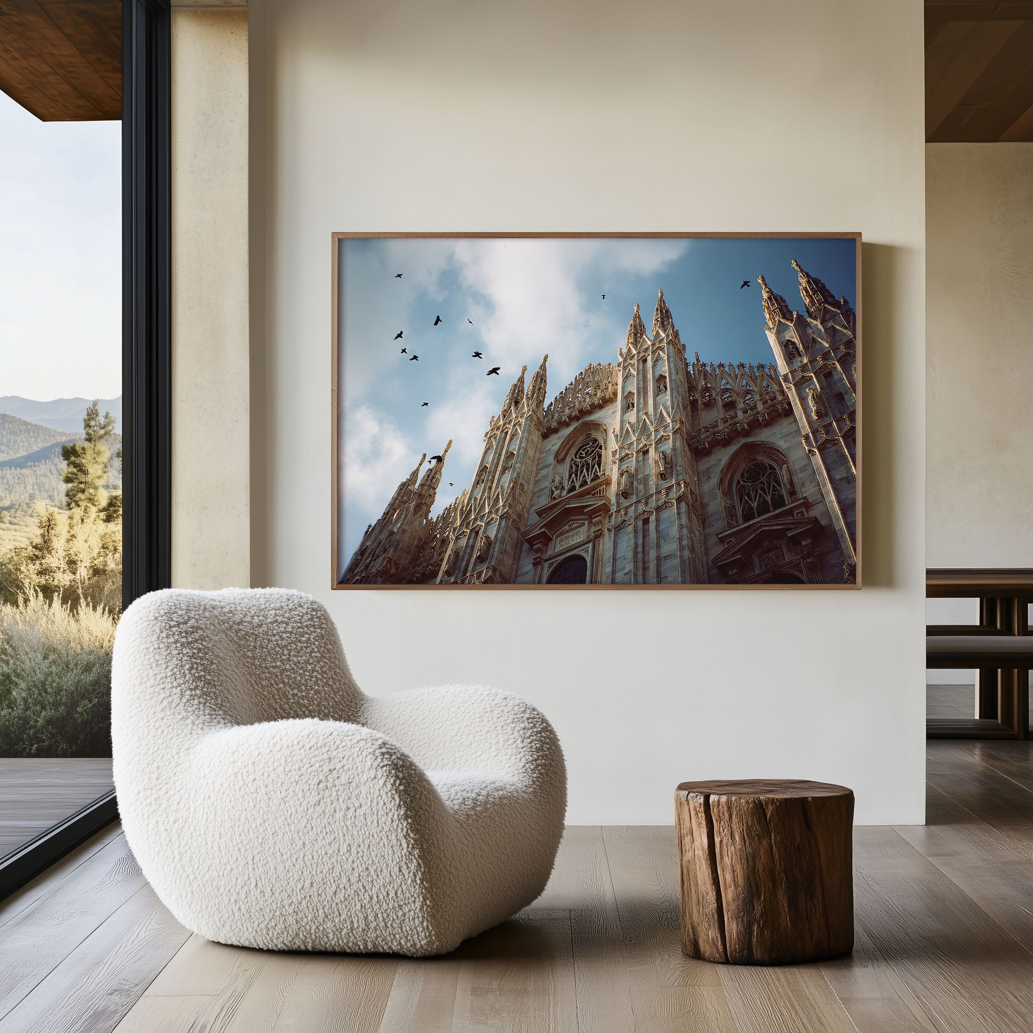 Milan Cathedral Wall Art – Duomo di Milano Gothic Architecture