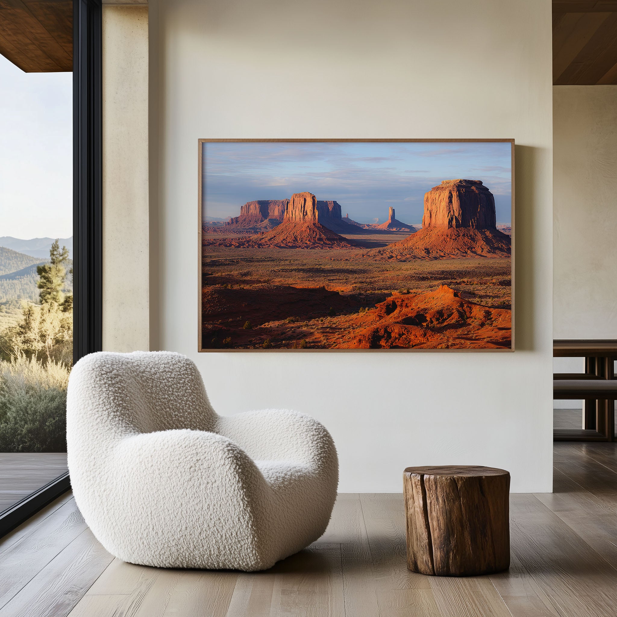 Monument Valley Wall Art Print | Arizona Desert Landscape Photo